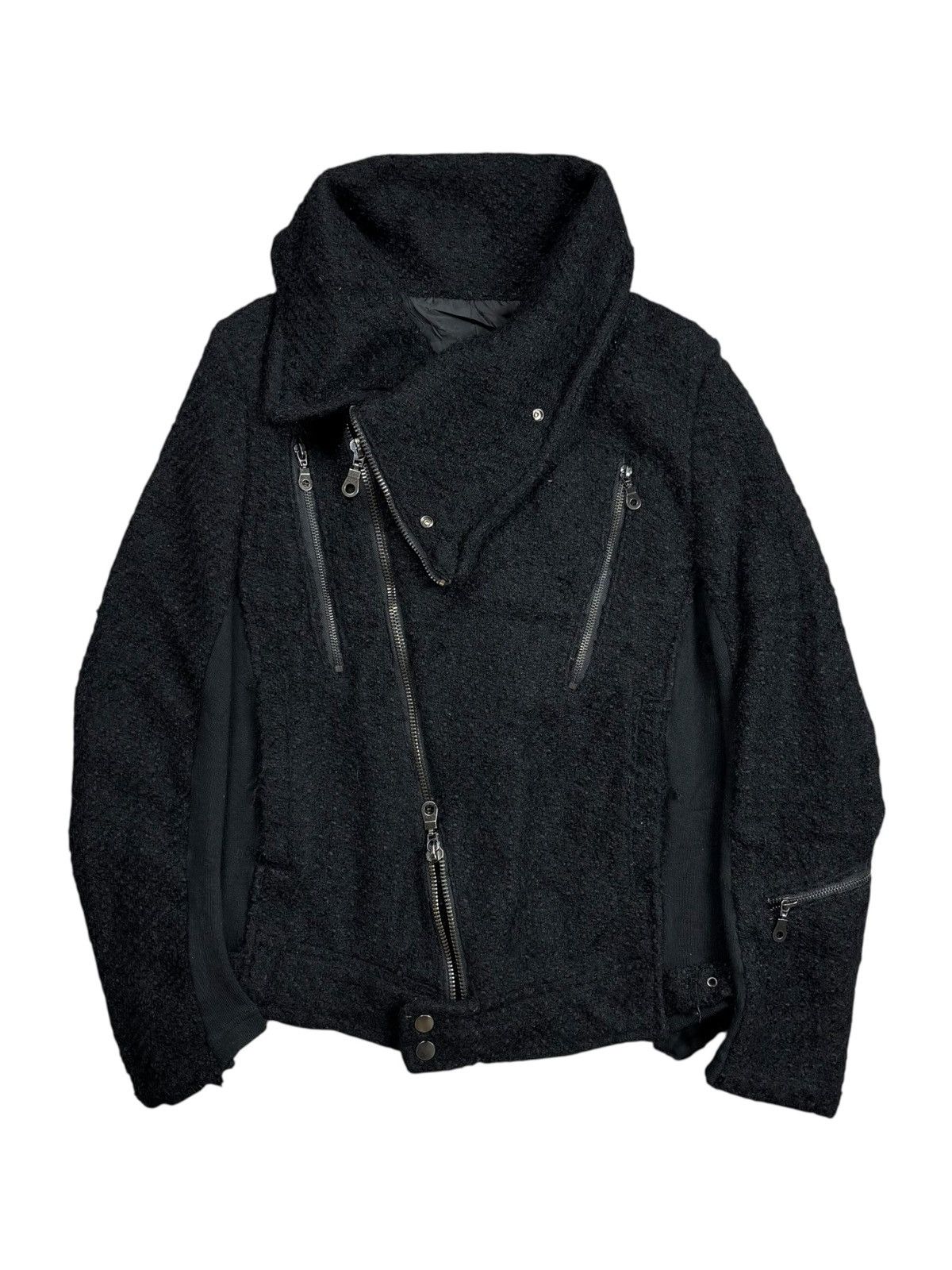 Ekam 2000s V-Men - Vkei Style Wool Rider Jacket Size US M / EU 48-50 / 2 - 3 Thumbnail
