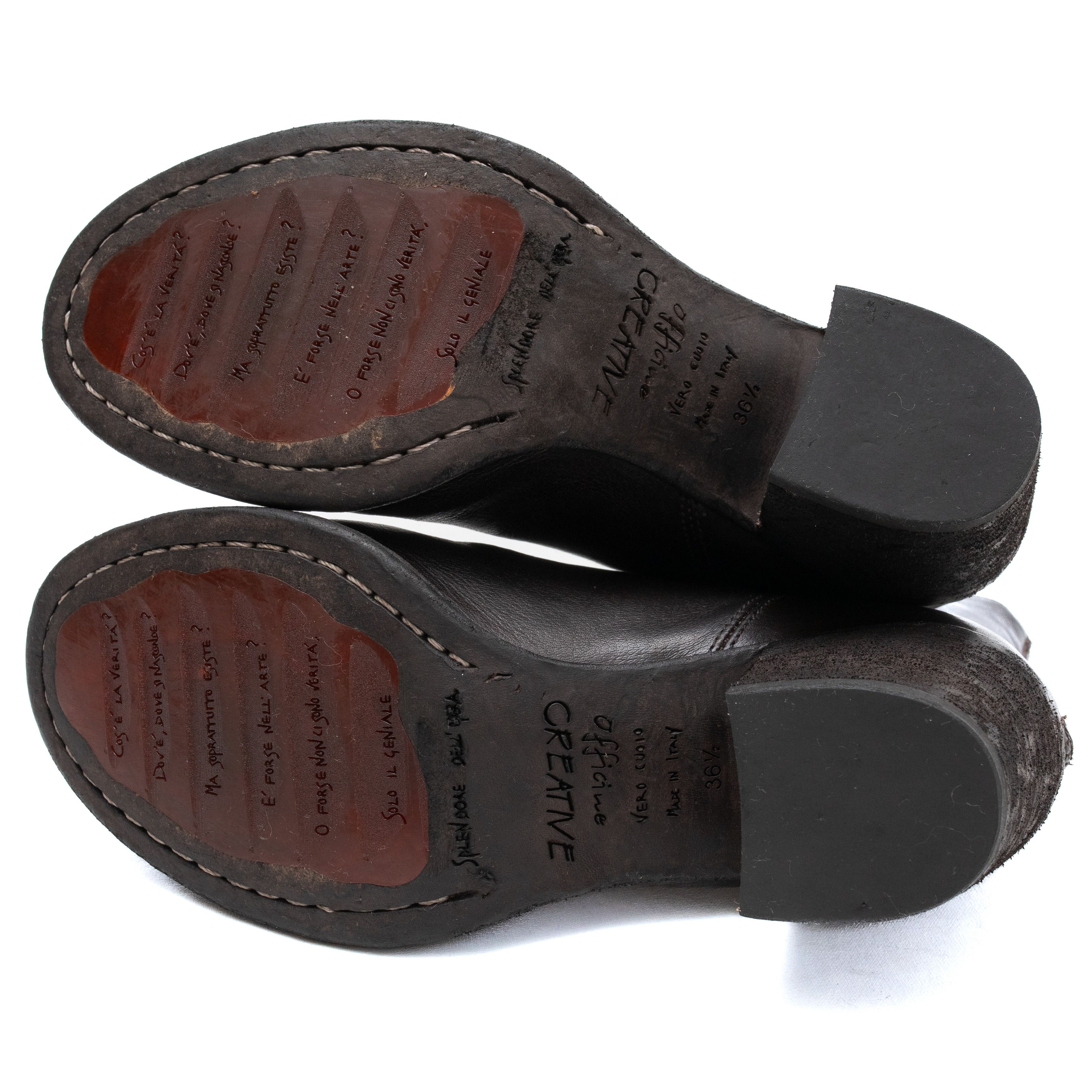 Officine Creative OFFICINE CREATIVE Zip Up Booties Size US 7.5 / IT 37.5 - 6 Thumbnail