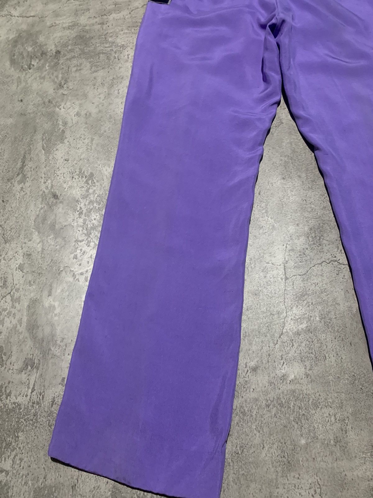 Ralph Lauren Purple Label Ralph Lauren Purple Label purple silk trouser NWT Size US 32 / EU 48 - 15 Thumbnail