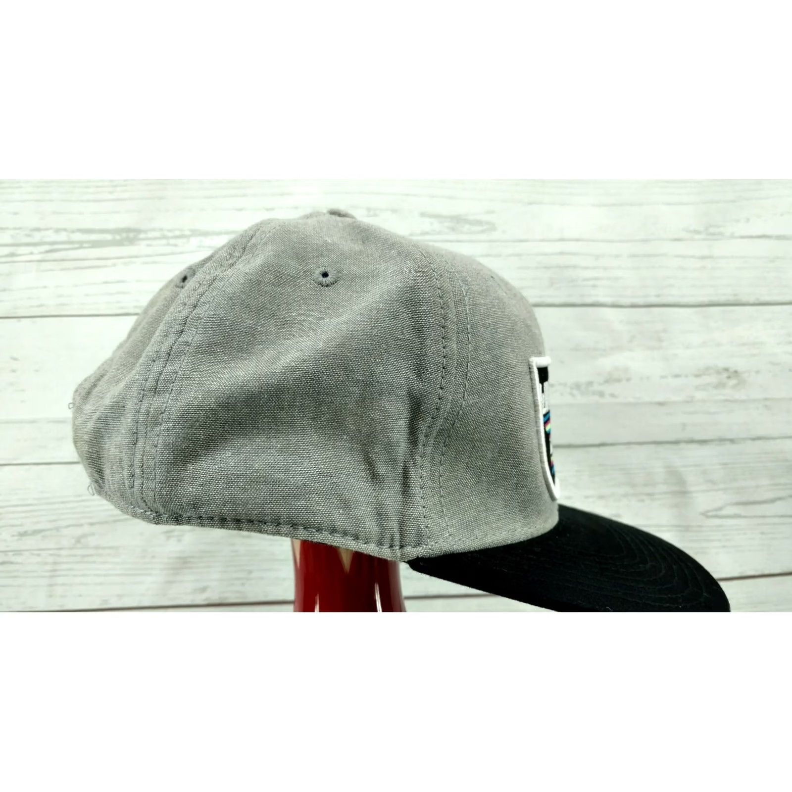Vintage VINTAGE Essential Artist Winter Jam Snapback Hat Baseball Gray/Black Embroidery Mens Adjustable Cotton Cap Size ONE SIZE - 4 Thumbnail