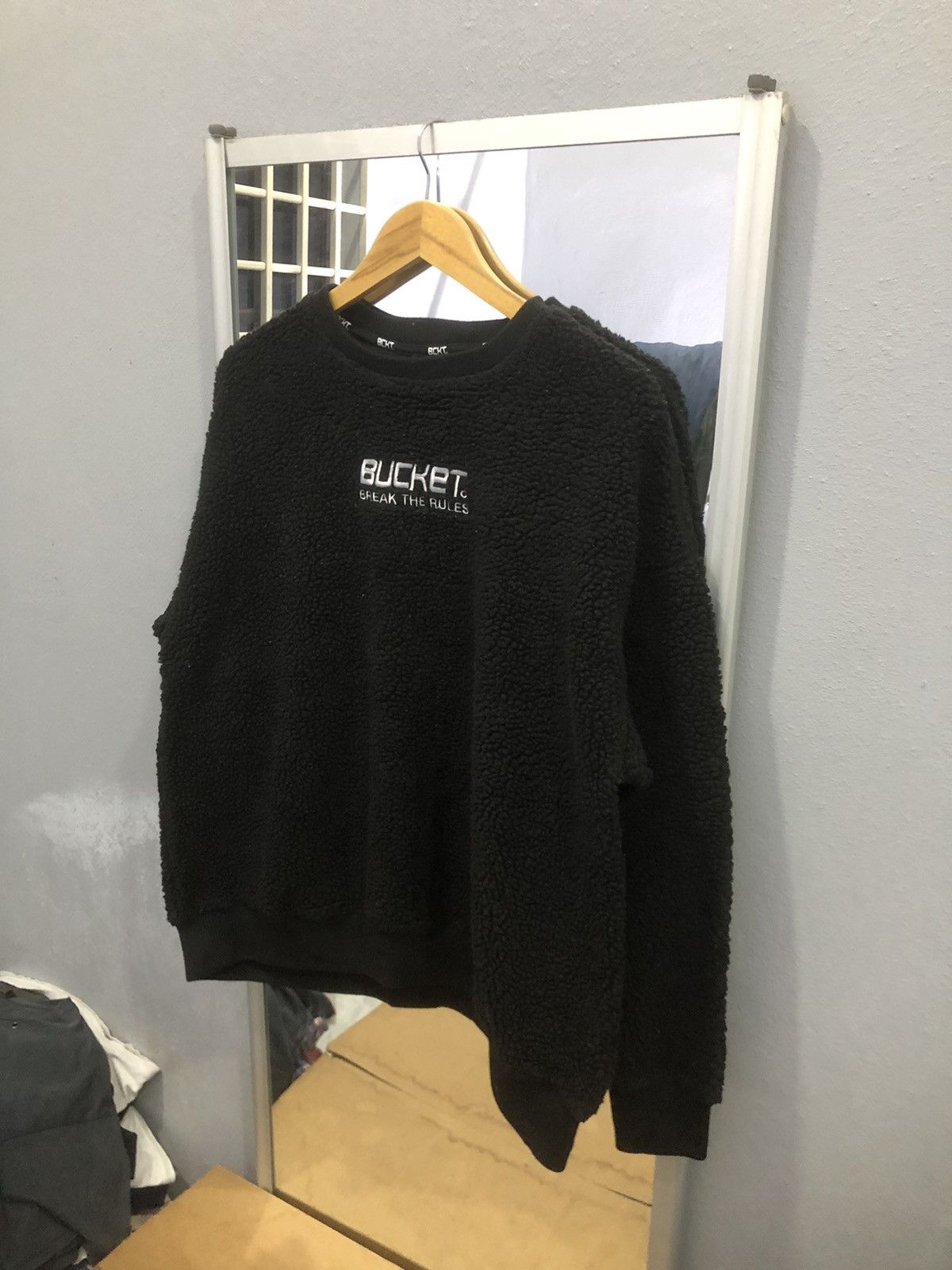 Japanese Brand × Retrofit Bucket Deep Pile Sherpa Fleece Sweatshirt Size US M / EU 48-50 / 2 - 2 Thumbnail