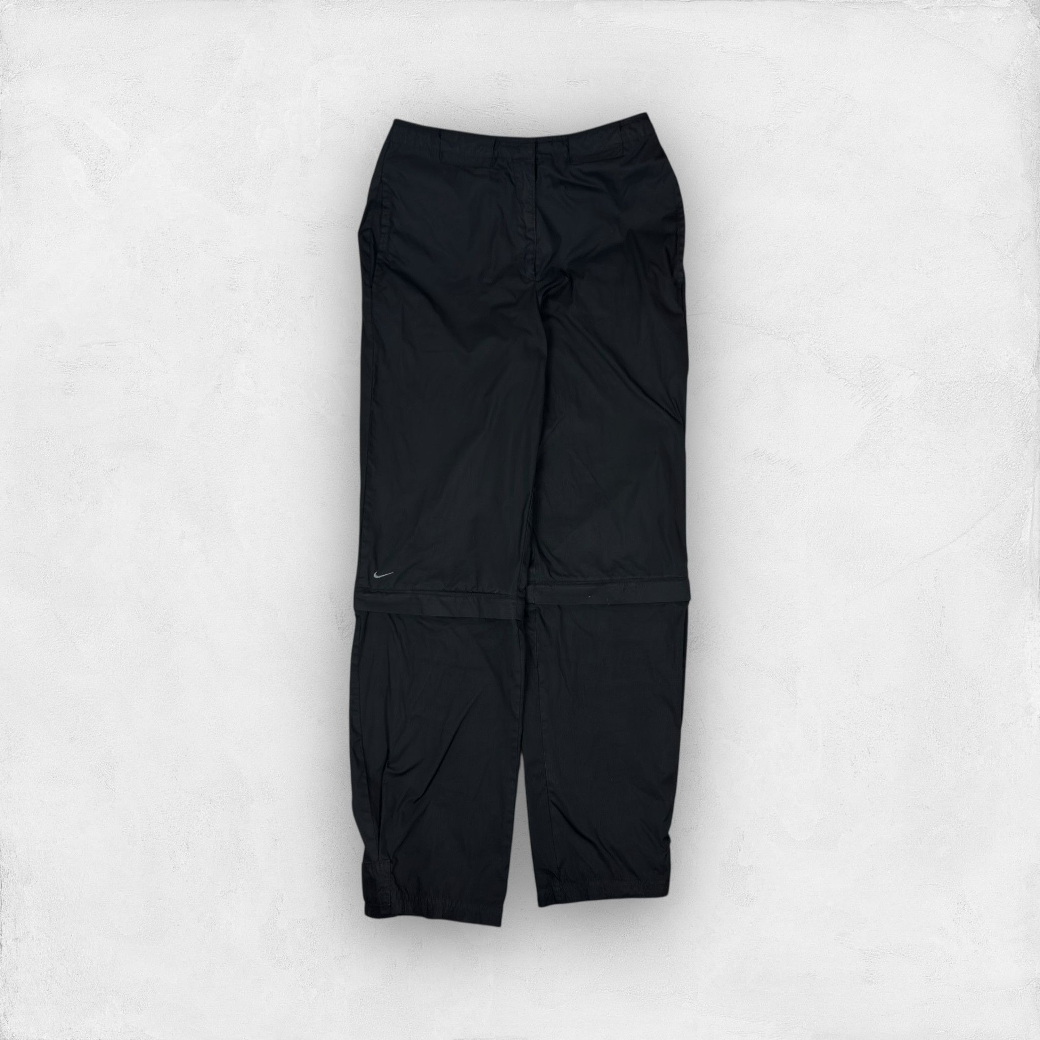 Nike × Vintage Nike Men Gray Swoosh Clima Fit Straight Leg Convertible Pant Size US 30 / EU 46 - 1 Thumbnail