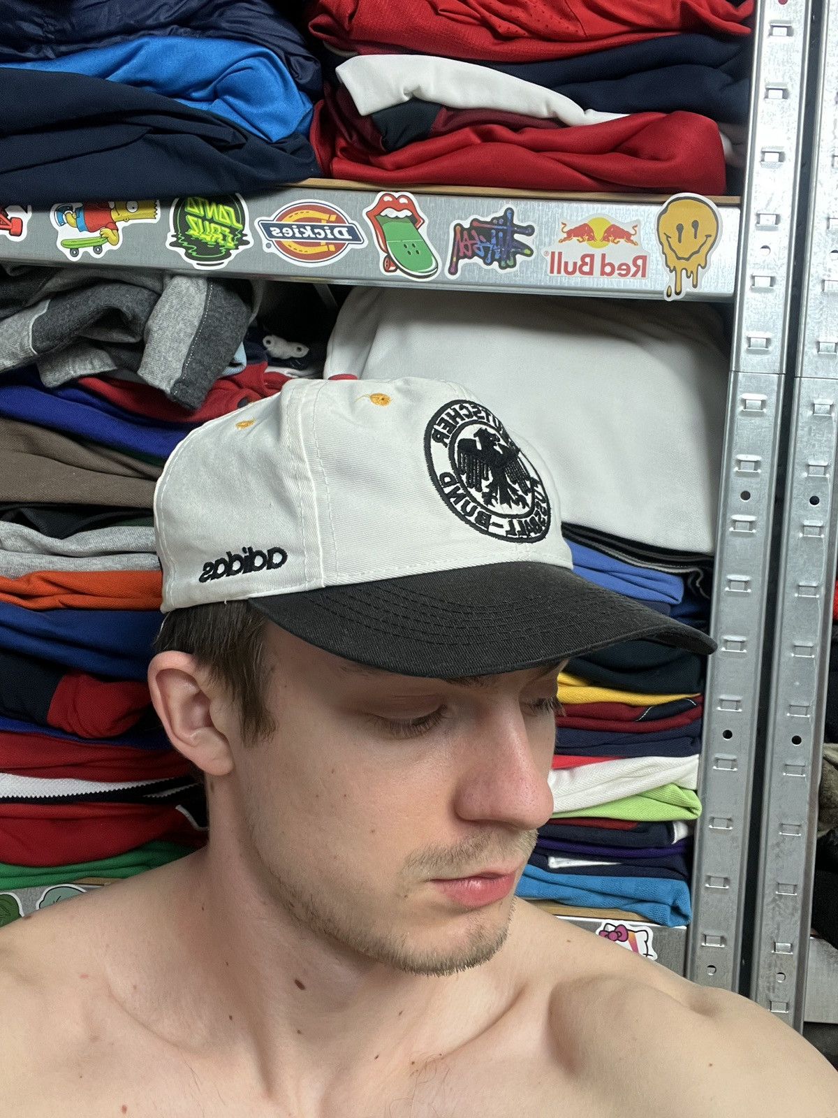 Adidas × Vintage Vintage 90’s Germany Football World Cup Snapback Cap Rare Size ONE SIZE - 14 Thumbnail