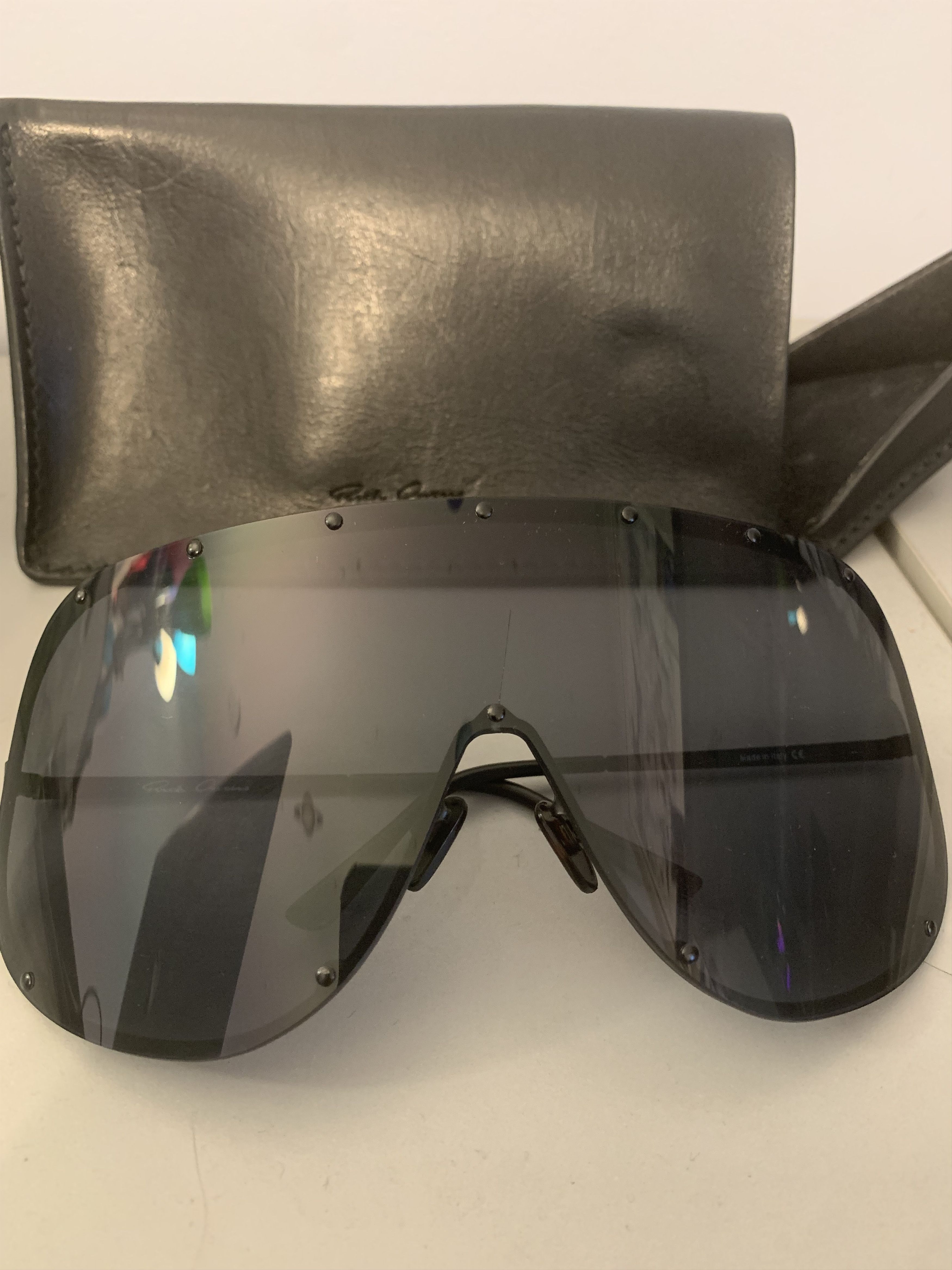 Rick Owens Rick Owens SS12 Naska Shield Sunglasses Size ONE SIZE - 1 Thumbnail