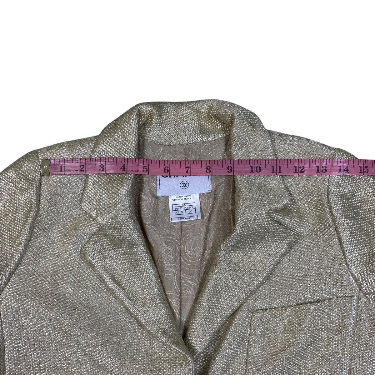 Chanel CHANEL Paris 2000 Made In Paris Tweed Coat Jacket Size XS / US 0-2 / IT 36-38 - 20 Thumbnail