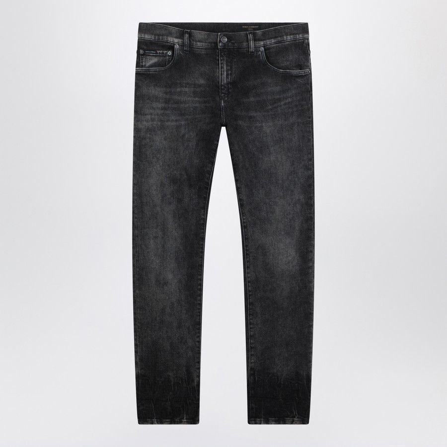 Dolce & Gabbana o1d2blof0226 Slim-Fit Jeans in Black Size US 32 / EU 48 - 1 Thumbnail