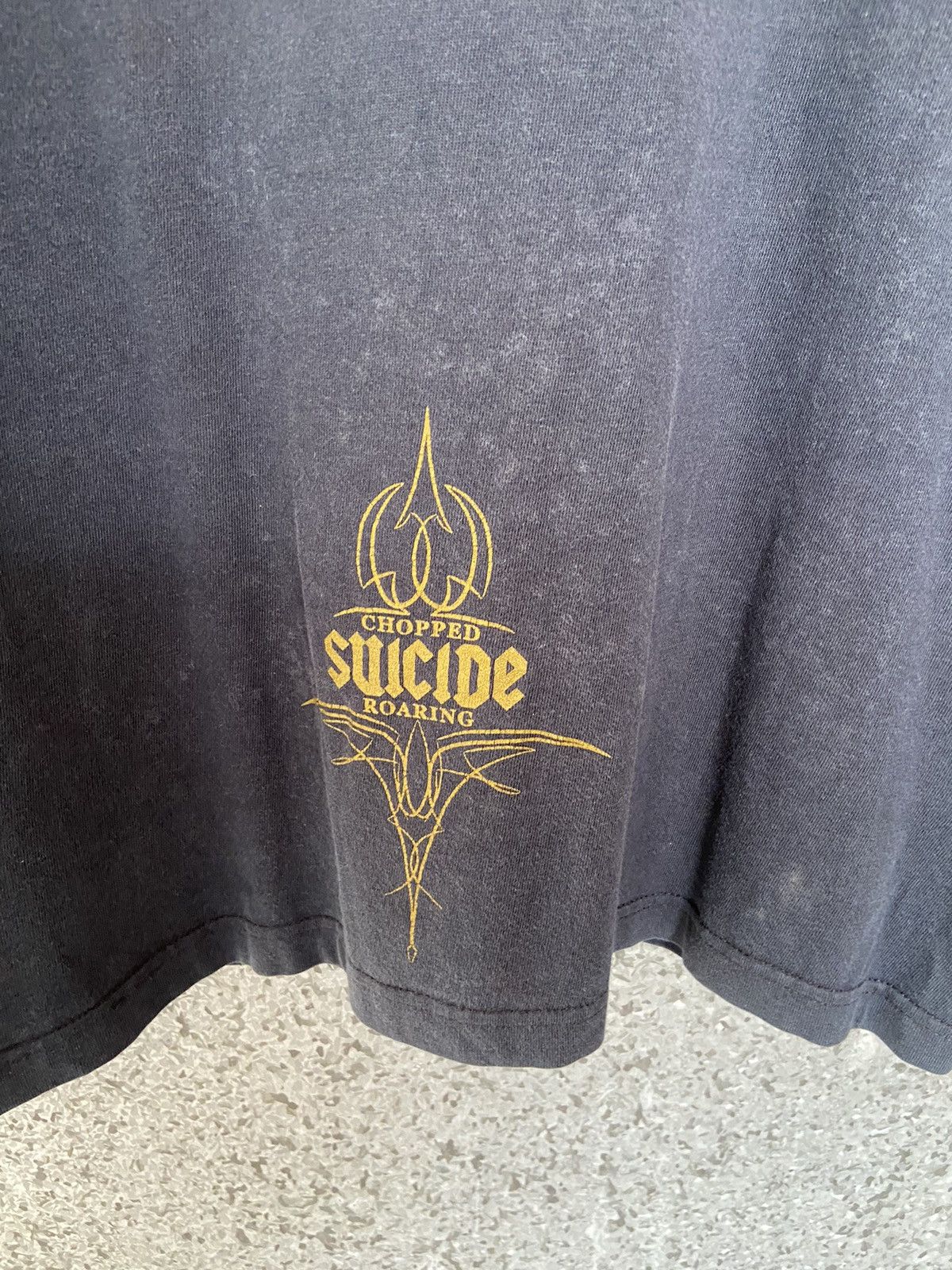 Vintage 🔥 Vintage SBMS t shirt long sleeve sun faded Size US M / EU 48-50 / 2 - 7 Thumbnail