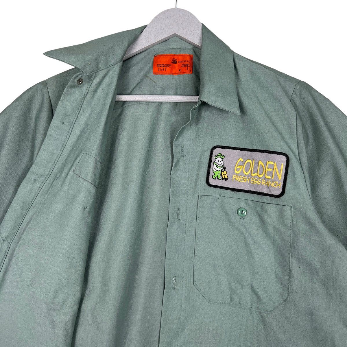 Vintage 🔥 VINTAGE WORKER SHIRT MADE IN USA Size US S / EU 44-46 / 1 - 11 Thumbnail