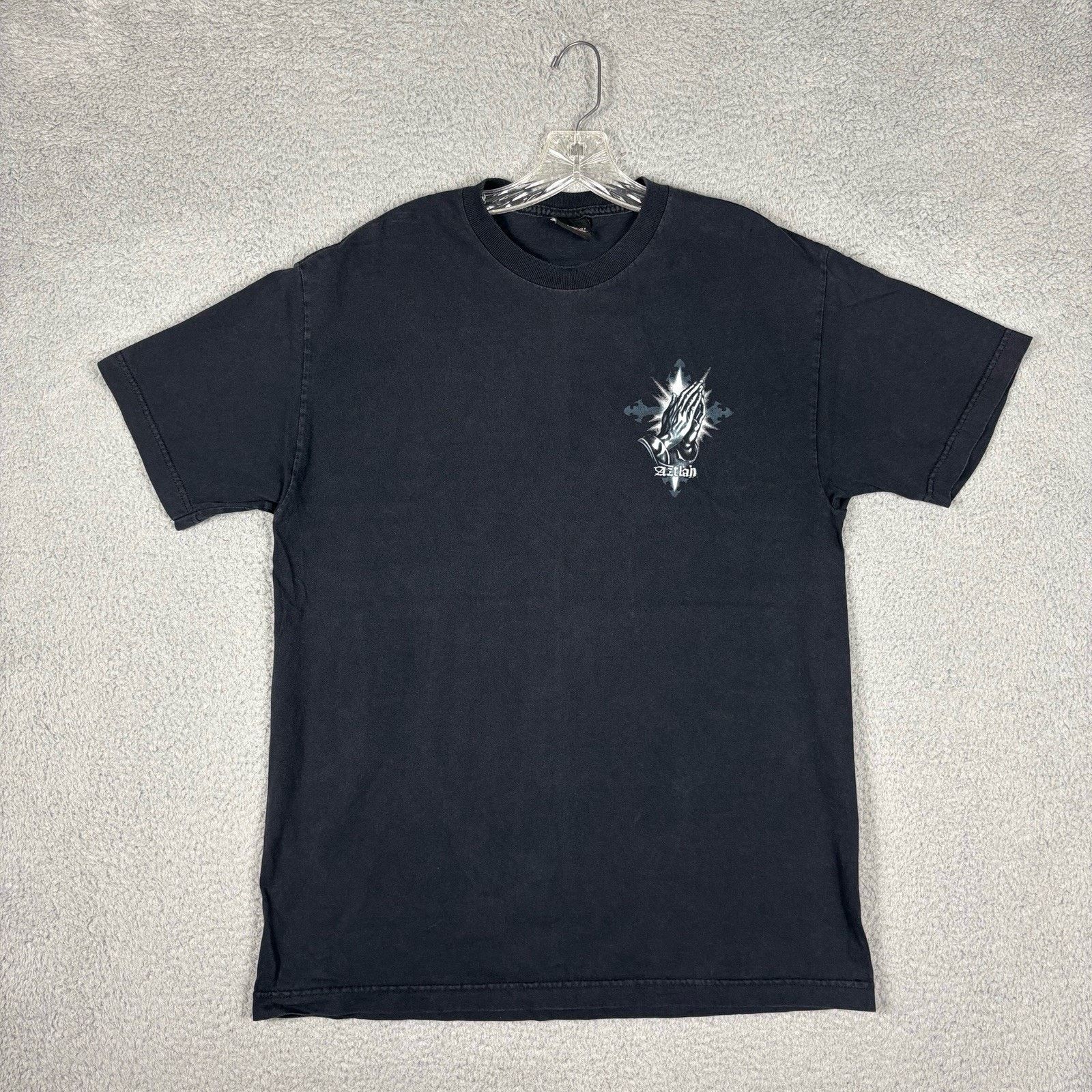 Other Vtg Aztlan Graphics Jesus T-shirt Men L Black 1996 Chicano Size US L / EU 52-54 / 3 - 2 Thumbnail