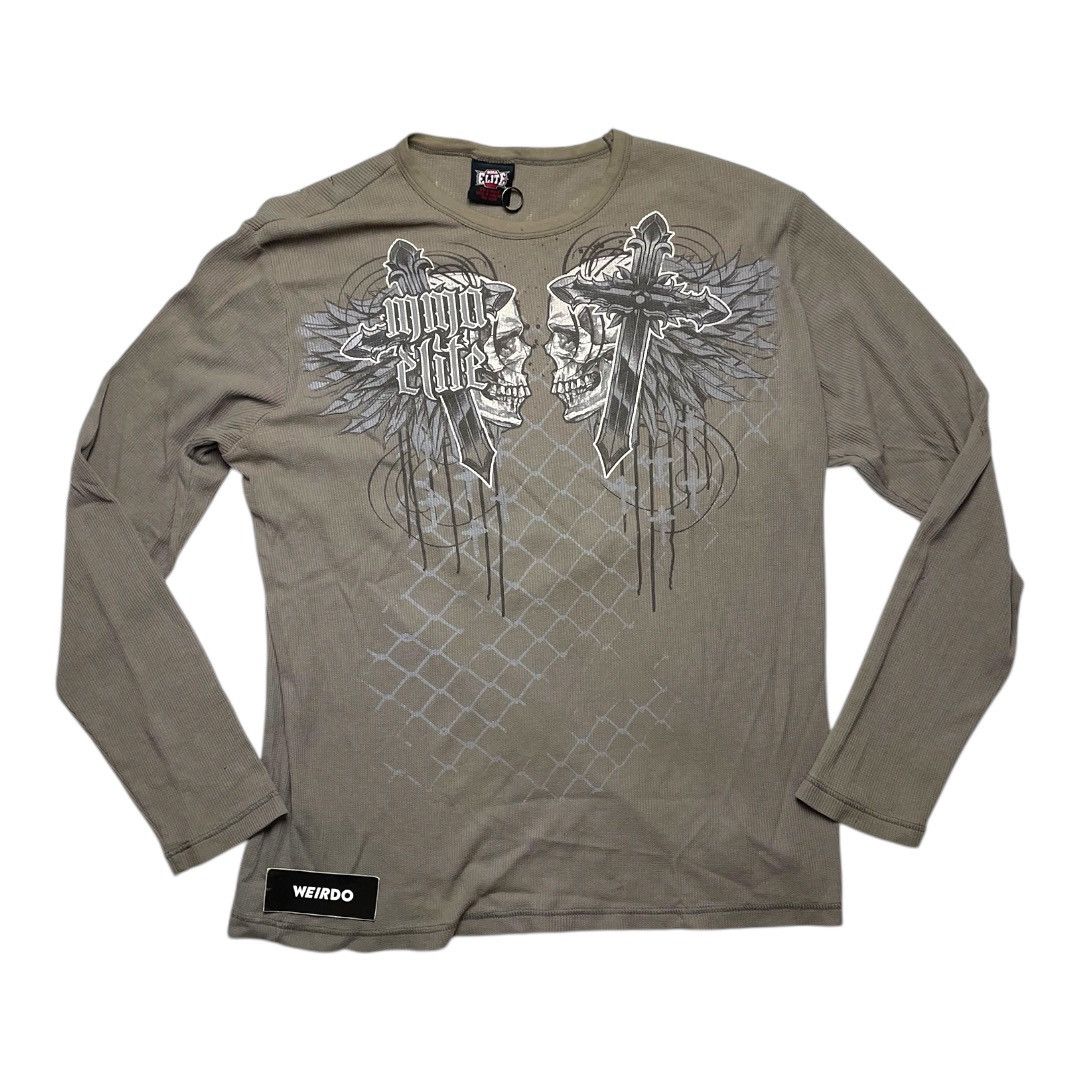 Other Y2K MMA Elite Street Fashion Long Sleeve tee Size US XXL / EU 58 / 5 - 1 Thumbnail