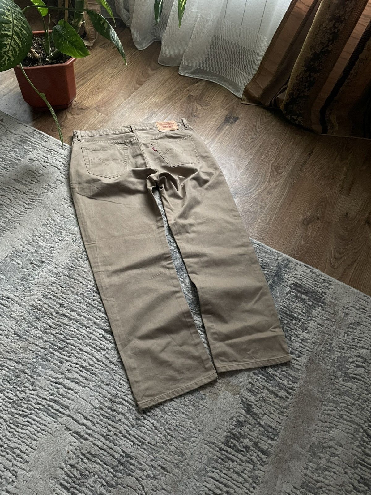 Levi's Vintage Levi’s 751 straight fit beige jeans Size US 36 / EU 52 - 1 Thumbnail