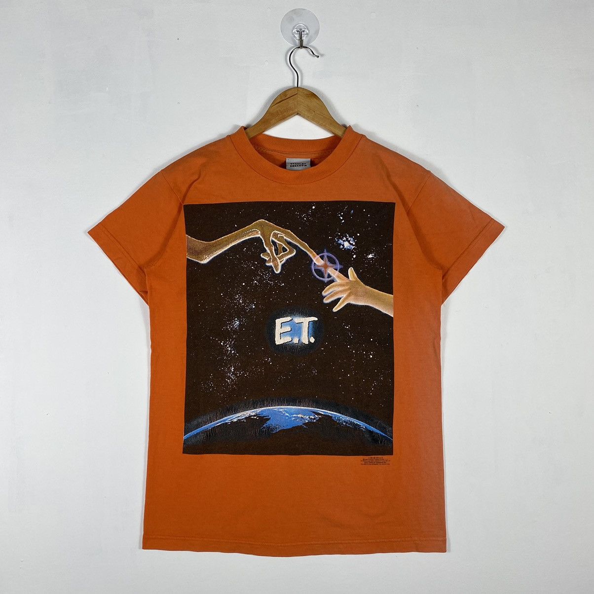 Sci-Fi Fantasy Vintage 1996 E.T. MOVIE Stanley Desantis Sun Faded Tee Size US M / EU 48-50 / 2 - 2 Thumbnail