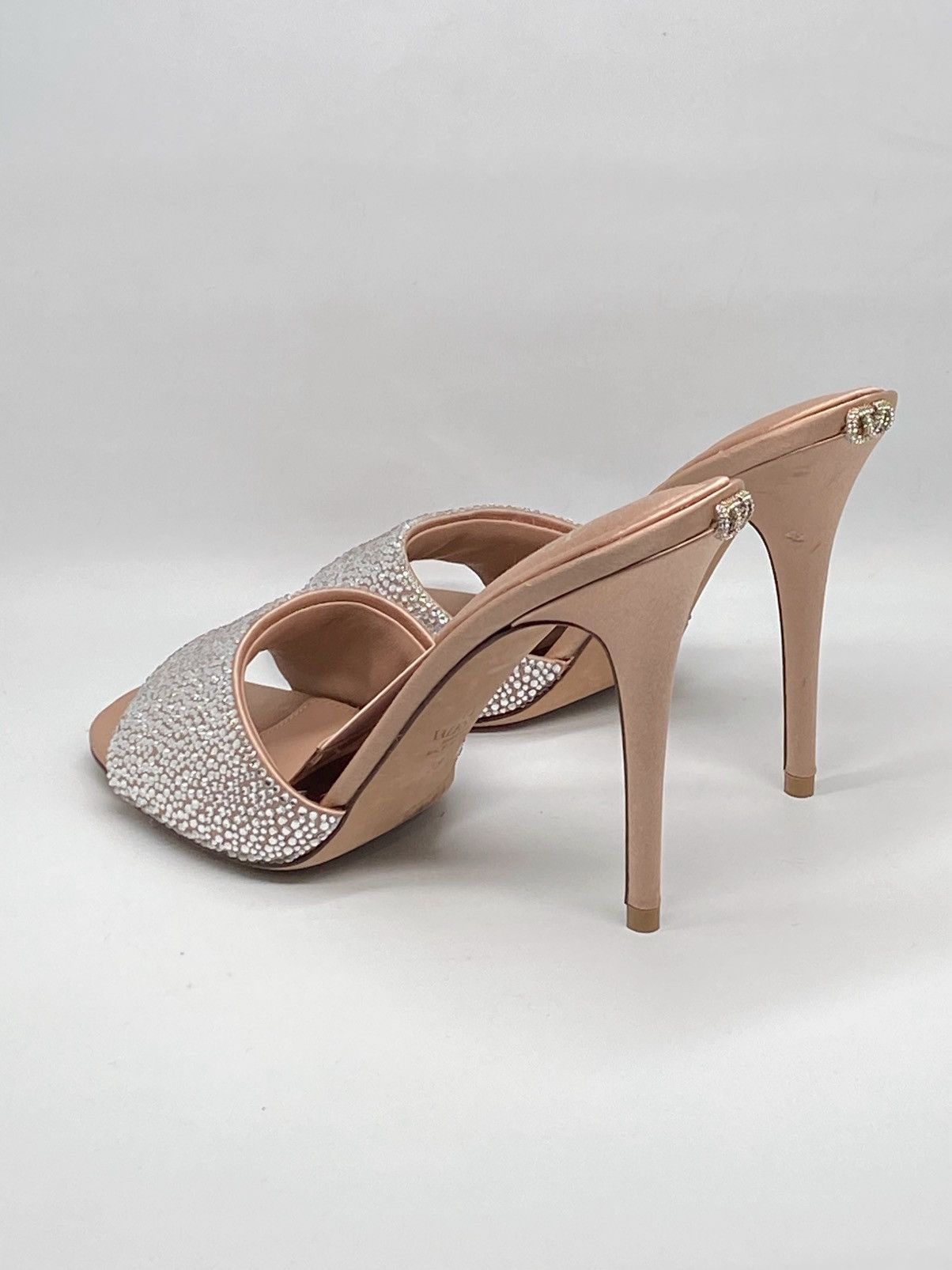 Valentino Valentino Garavani Crystal Satin Stiletto Mules size 38 Size US 8 / IT 38 - 11 Thumbnail