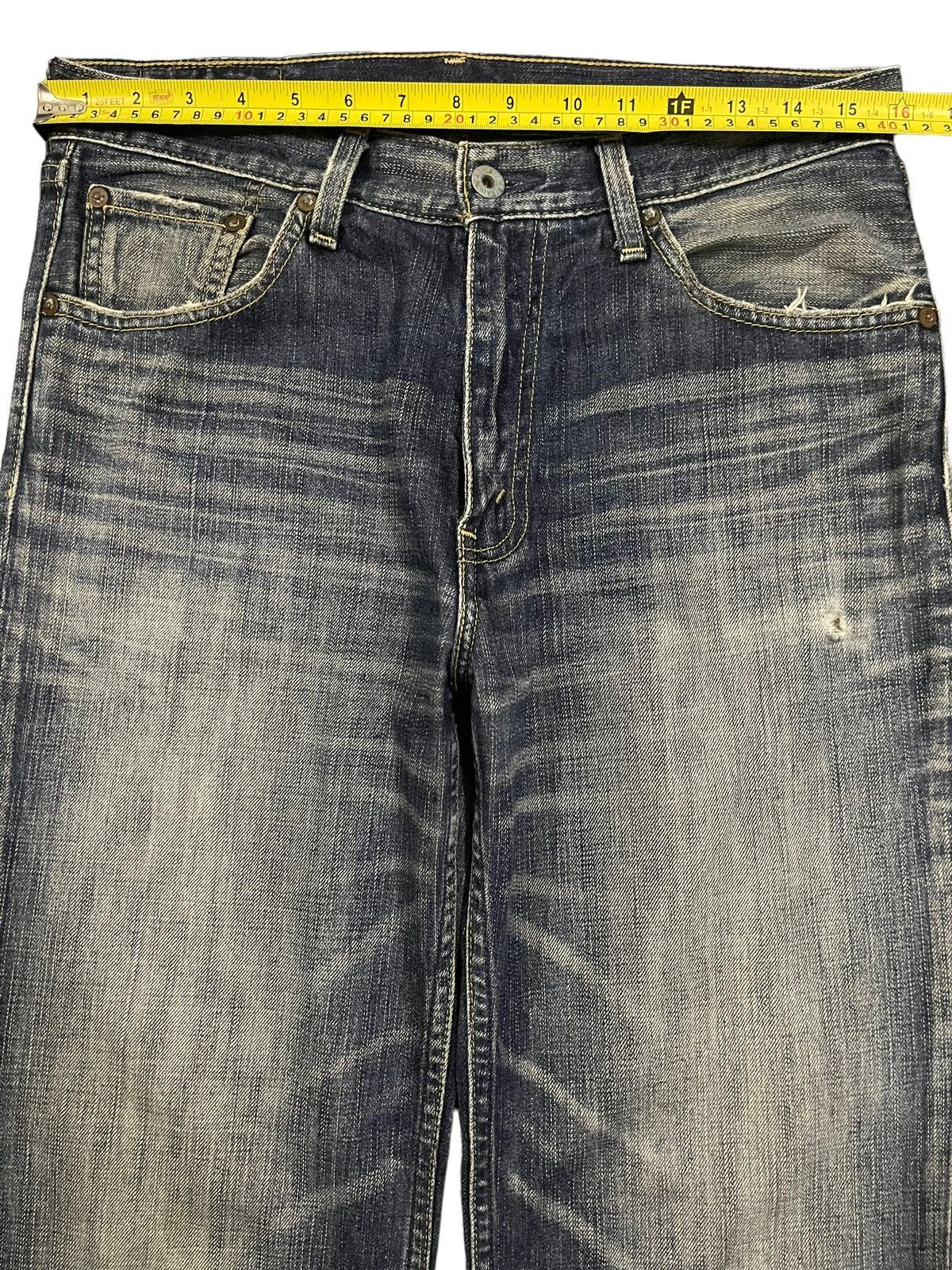 Levi's Vintage 90s Levis 502 Blue Wash Style Baggy Jeans Size US 32 / EU 48 - 9 Thumbnail