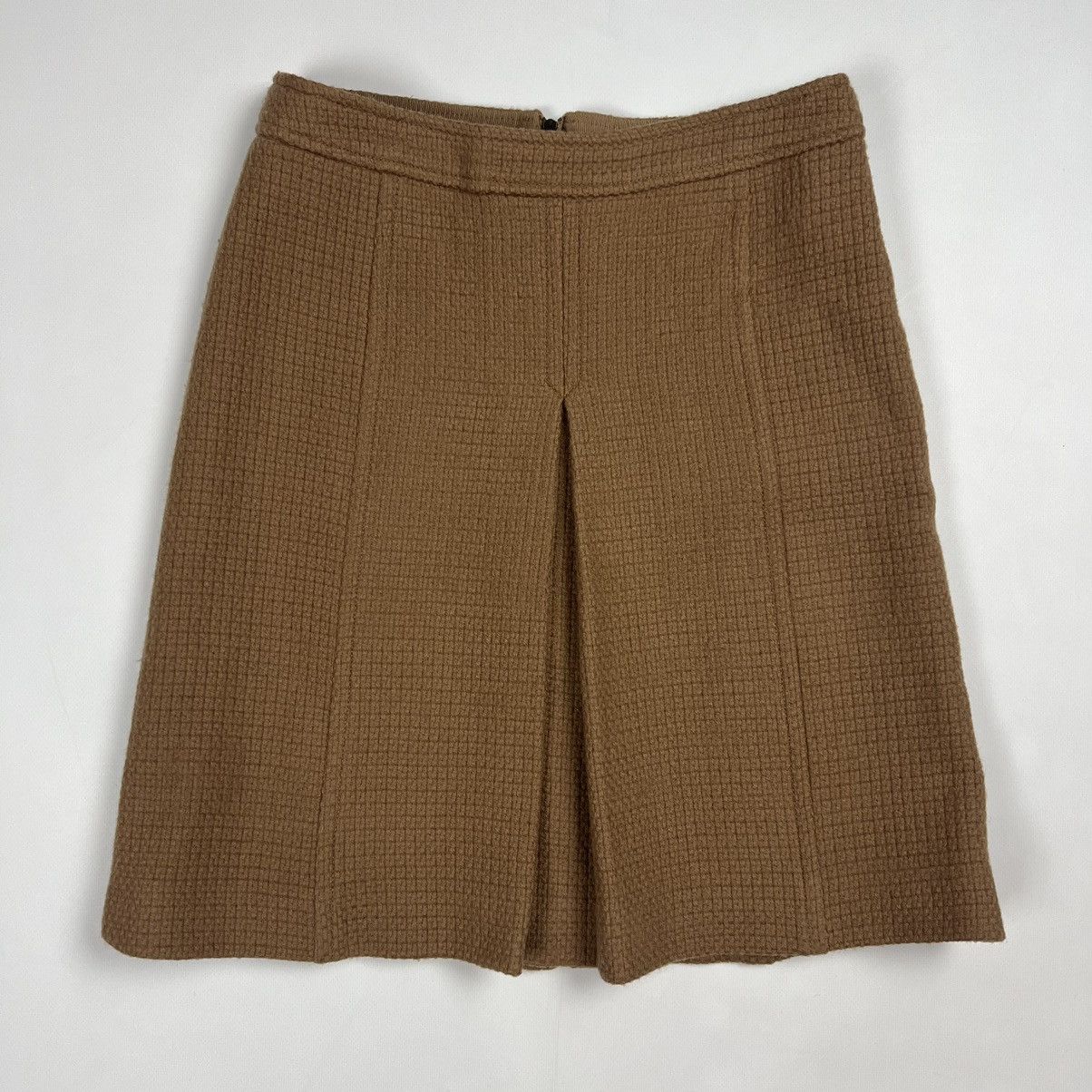 Dolce & Gabbana × Vintage Dolce Gabbana vintage textured wool mini skirt Size 28" / US 6 / IT 42 - 1 Thumbnail
