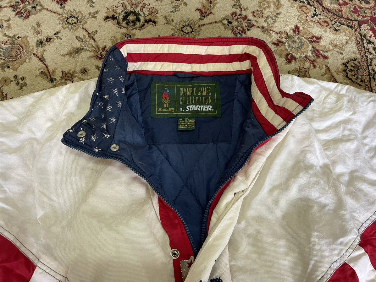 Starter Vintage Starter Atlanta 1996 Olympics USA Anorak Size US XL / EU 56 / 4 - 7 Thumbnail