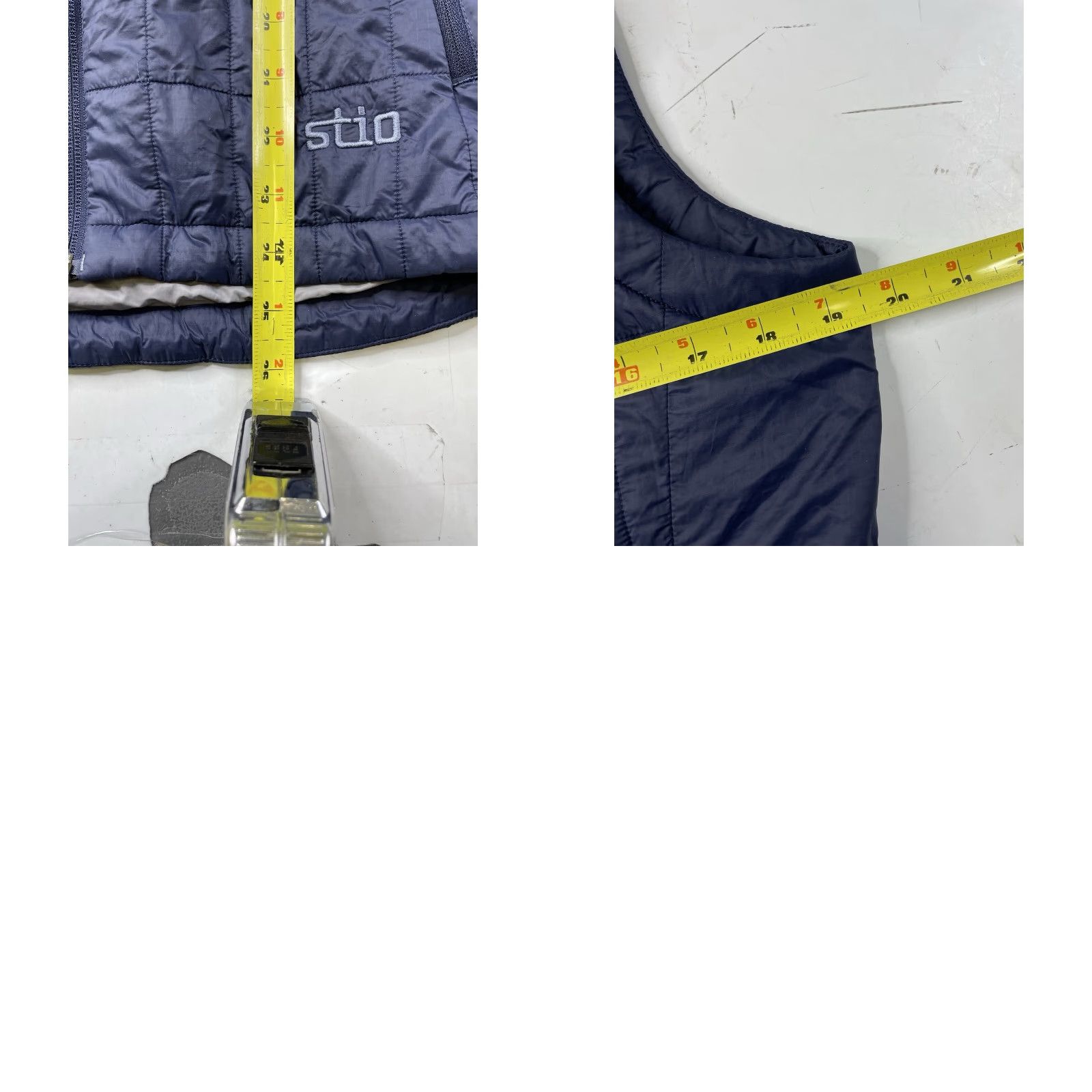 Vintage **Stio Azura Insulated Blue Women's Puffer Vest Medium** User: Stio Azura Insulated Blue Women's Puffer Vest Medium Size M / US 6-8 / IT 42-44 - 8 Thumbnail