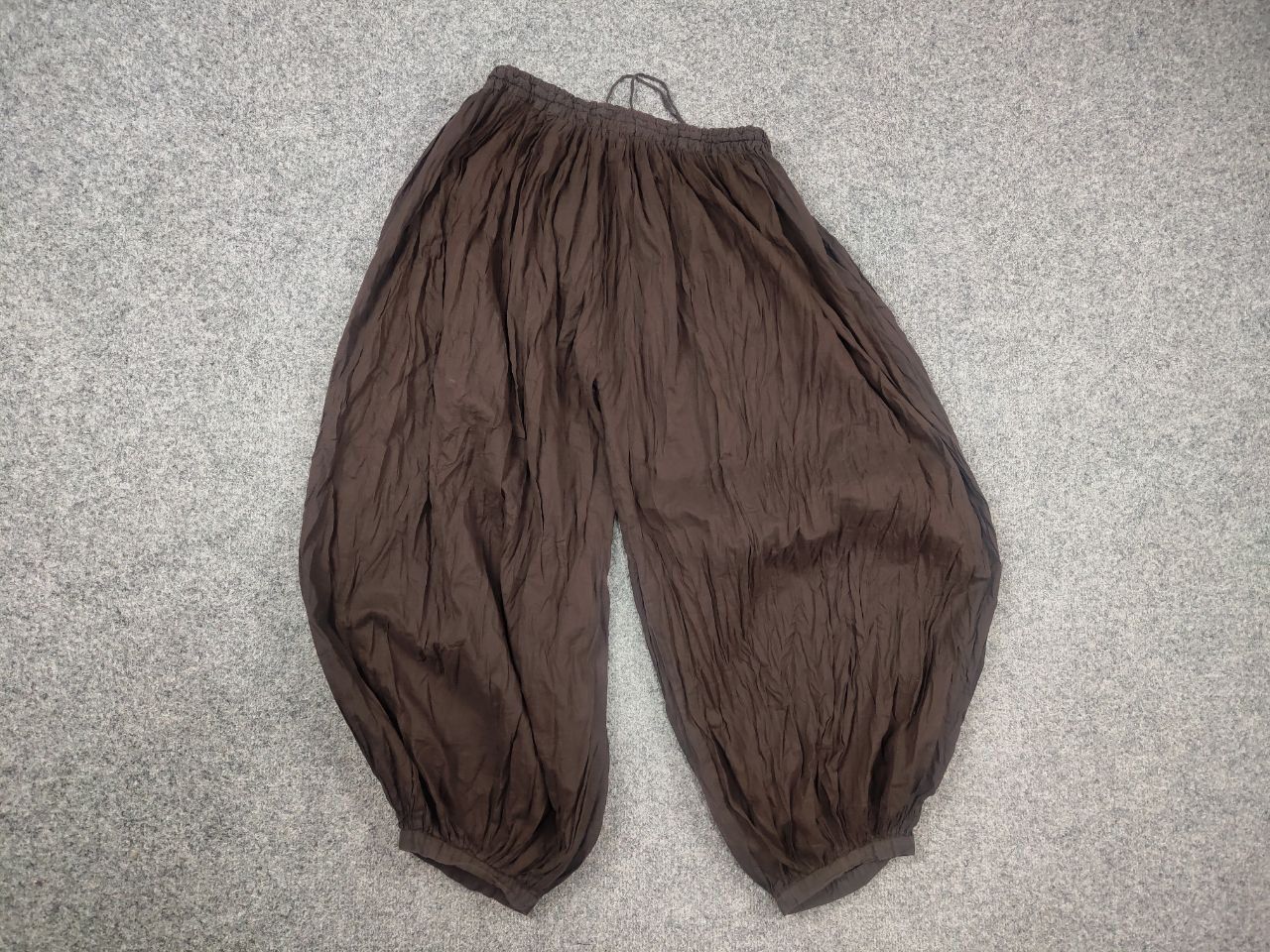 Gudrun Sjoden Gudrun Sjödén Design Wide Baggy light dark brown pants Size 29" - 9 Thumbnail