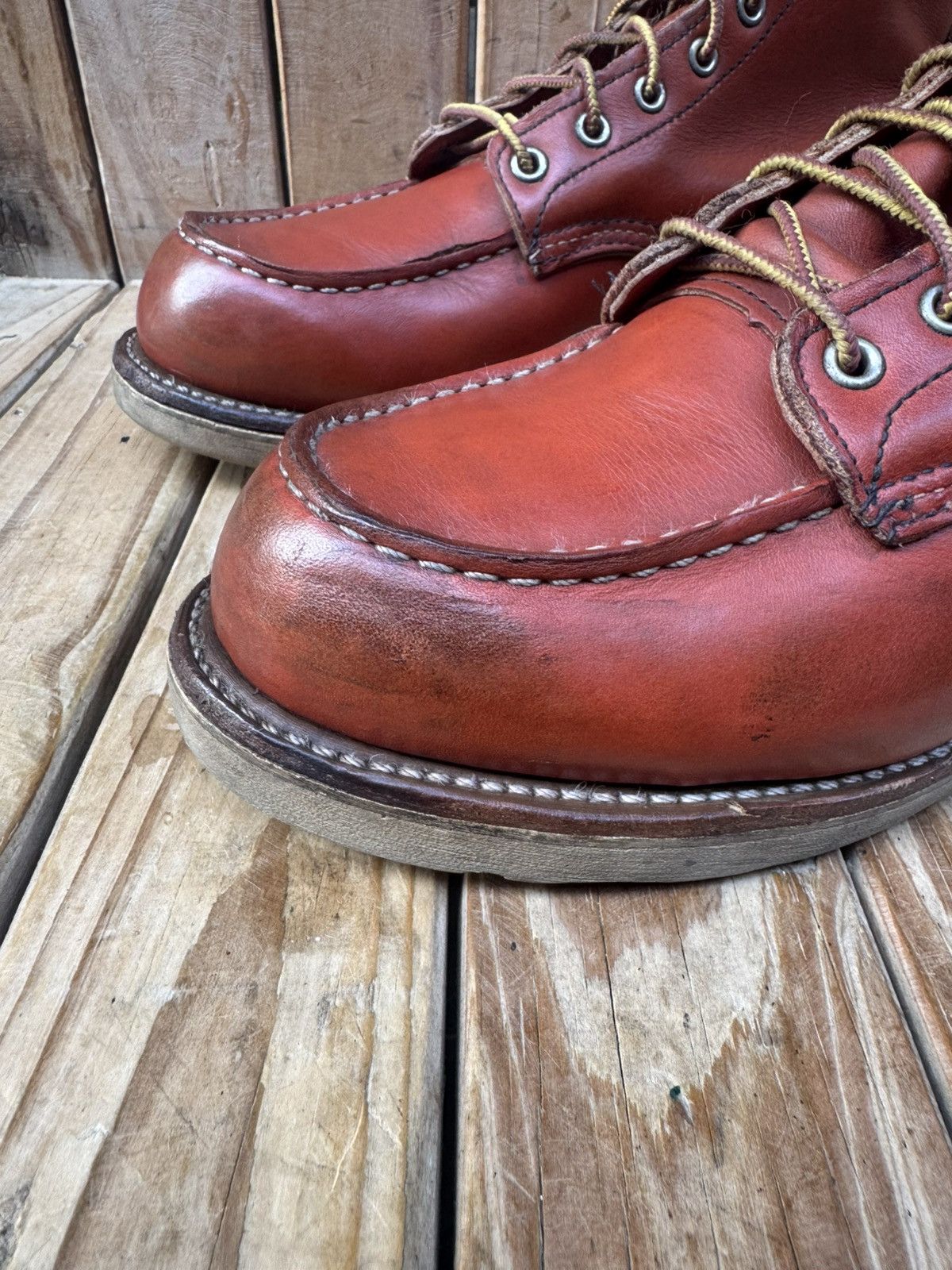Red Wing Red Wing Heritage 8131 Moc Toe Brown Boots USA 9 E UK 8 Size US 9 / EU 42 - 18 Thumbnail
