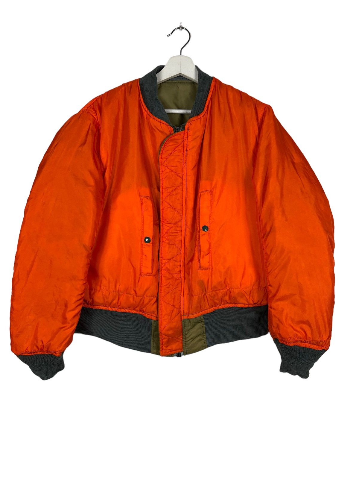Alpha Industries 🔥 RIOT ANARCHY AFFA ALPHA MA-1 BOMBER JACKET Size US L / EU 52-54 / 3 - 13 Thumbnail