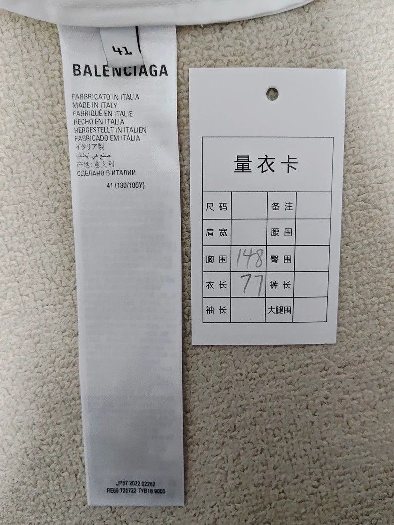 Balenciaga Balenciaga Balenciaga SS23 Graffiti Long Sleeve Shirt-2506 Size US M / EU 48-50 / 2 - 6 Thumbnail