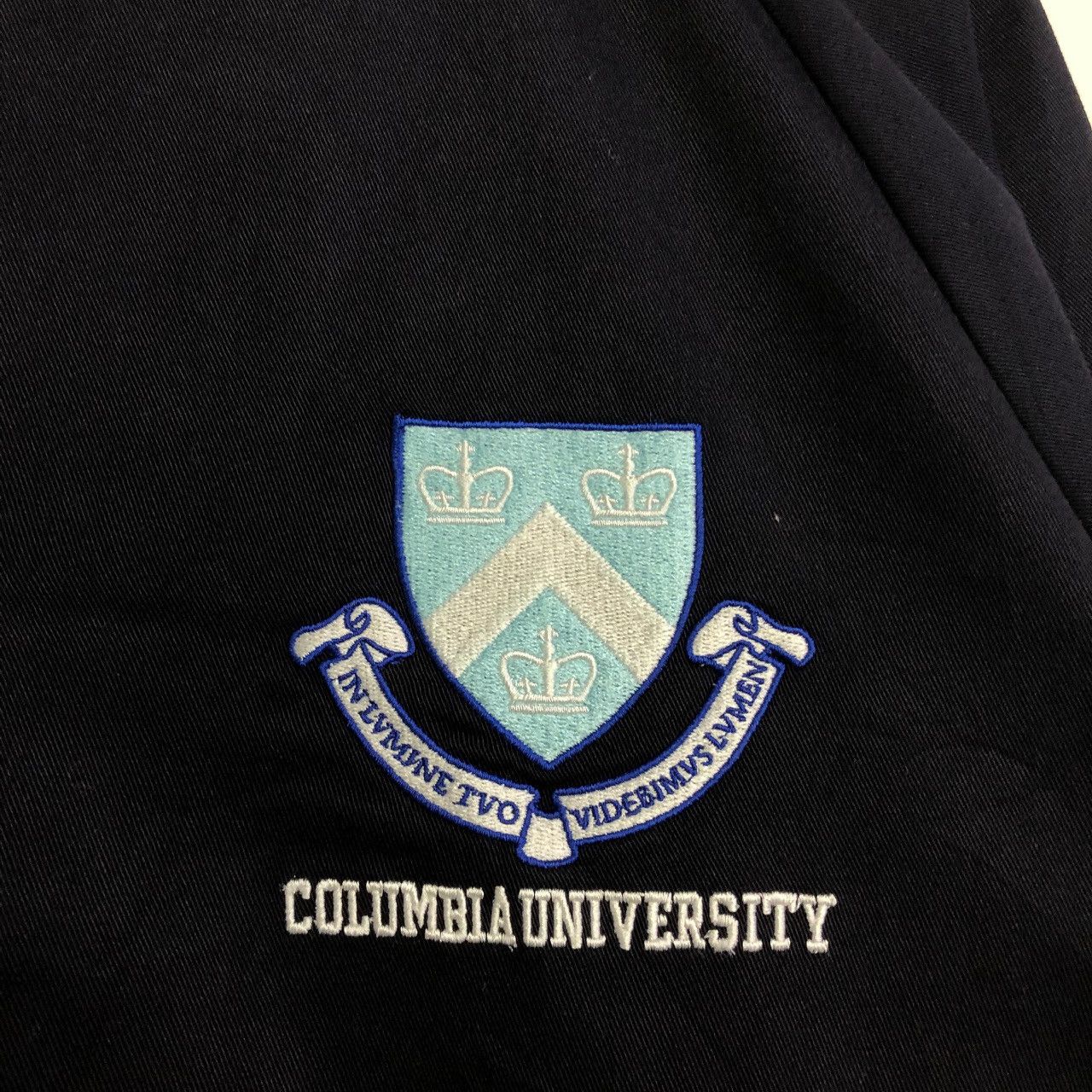 GU *GU xCOLUMBIA UNIVERSITY spellout embroidery varsity jacket Size US M / EU 48-50 / 2 - 8 Thumbnail