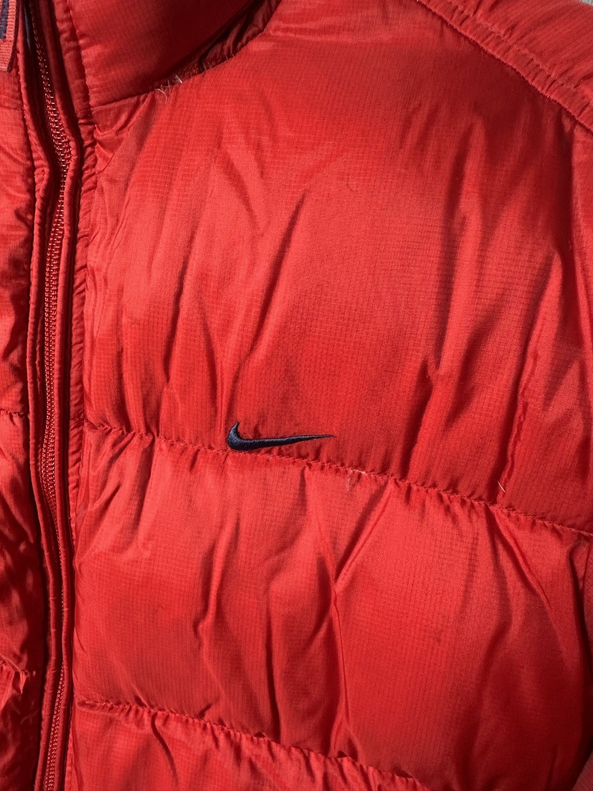 Nike × Vintage Nike Vintage Puffer Jacket Y2K Size US XXS / EU 40 - 3 Thumbnail