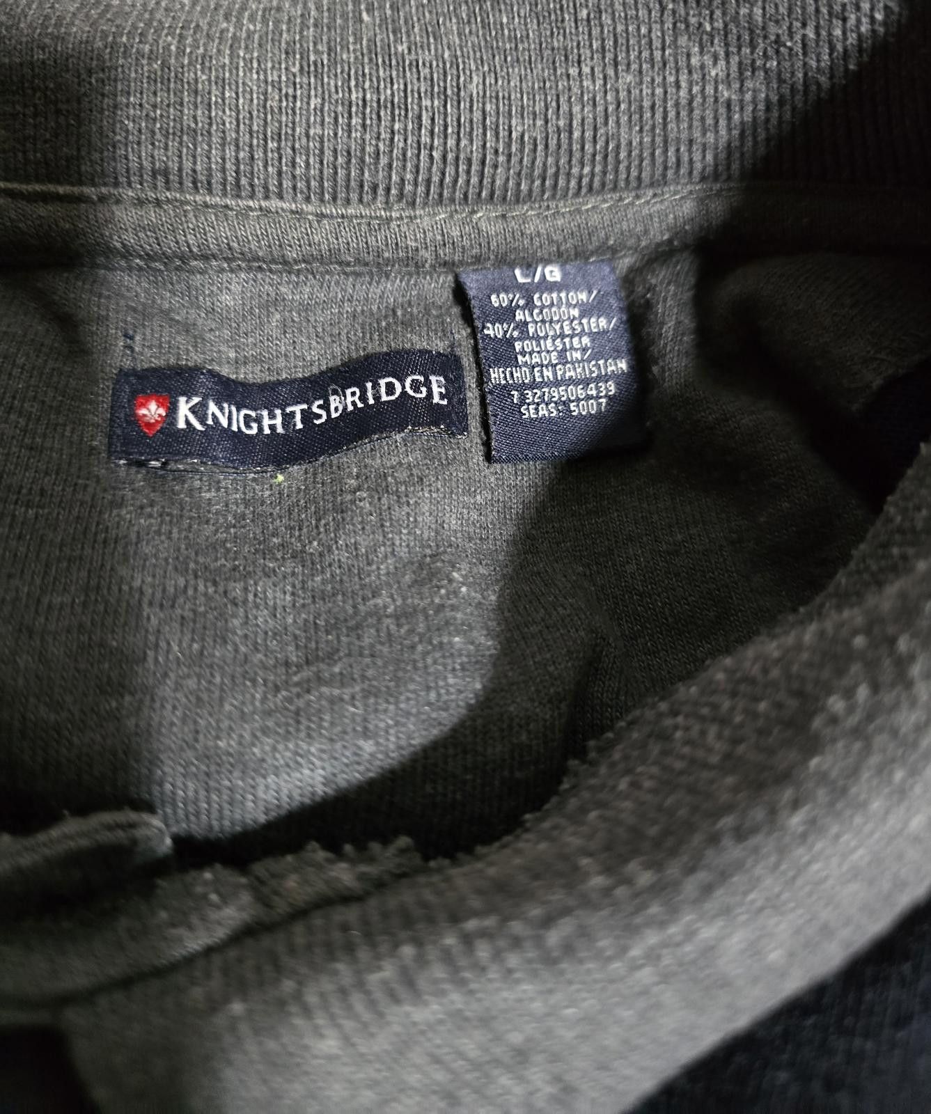 Knightsbridge Knightsbridge Long Sleeve Polo Sweater Size ONE SIZE - 3 Thumbnail