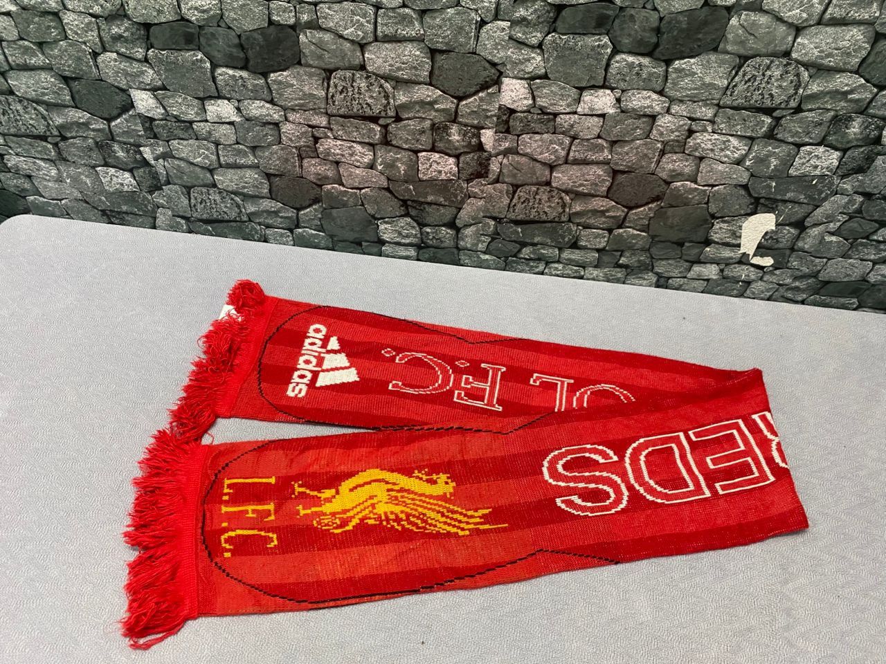 Adidas Vintage Y2k Adidas Liverpool Scarf Size ONE SIZE - 7 Thumbnail