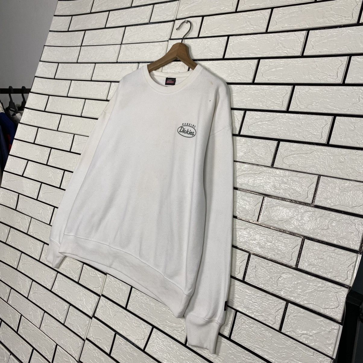 Japanese Brand 📌Vintage Chore Sweatshirt Genuine Dickies Big Logo Size US L / EU 52-54 / 3 - 3 Thumbnail