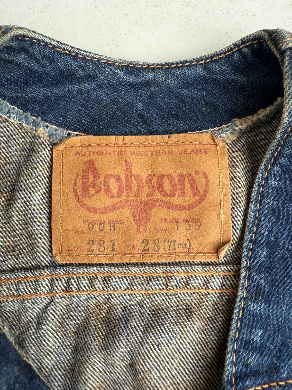 Vintage Vintage RARE 70s BOBSON Long Horn Toddler Denim Vest Size US XXS / EU 40 - 7 Thumbnail