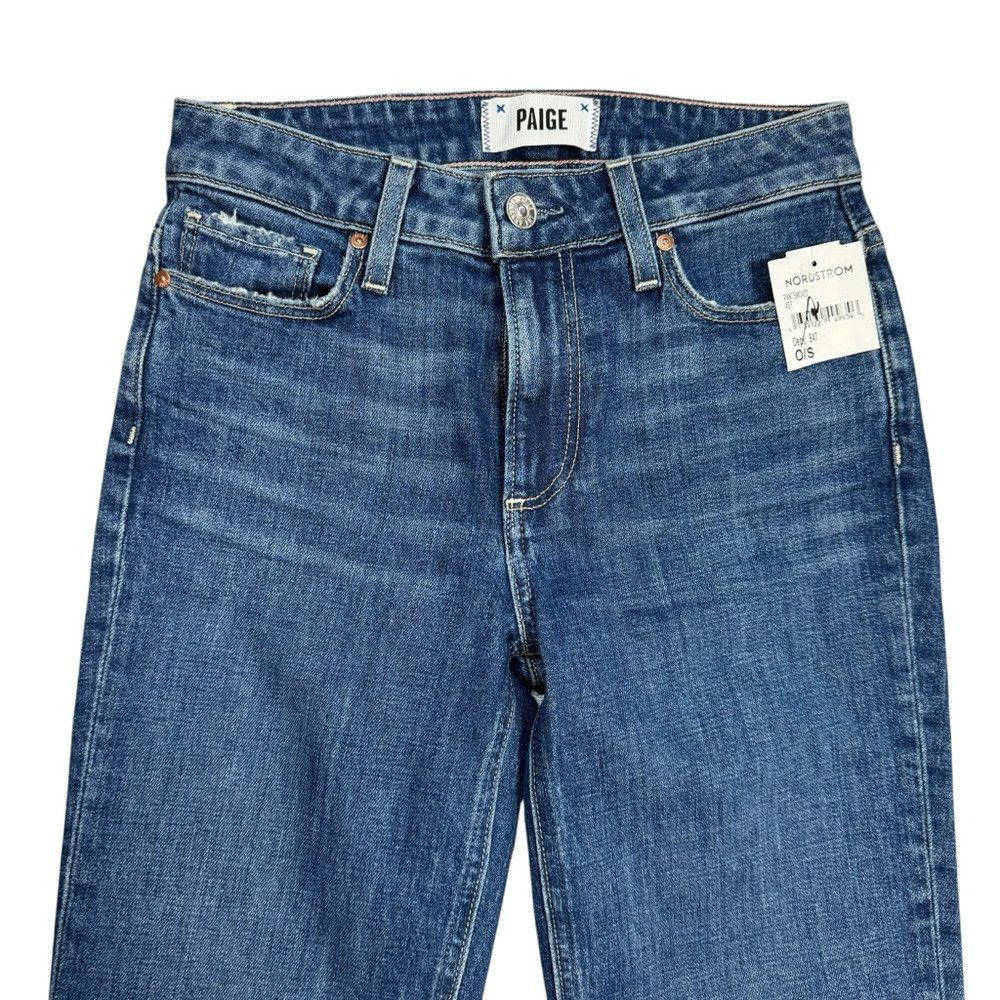 Paige NWT New Paige Colette Crop Flare Jeans Size 23 Size 23" - 5 Thumbnail