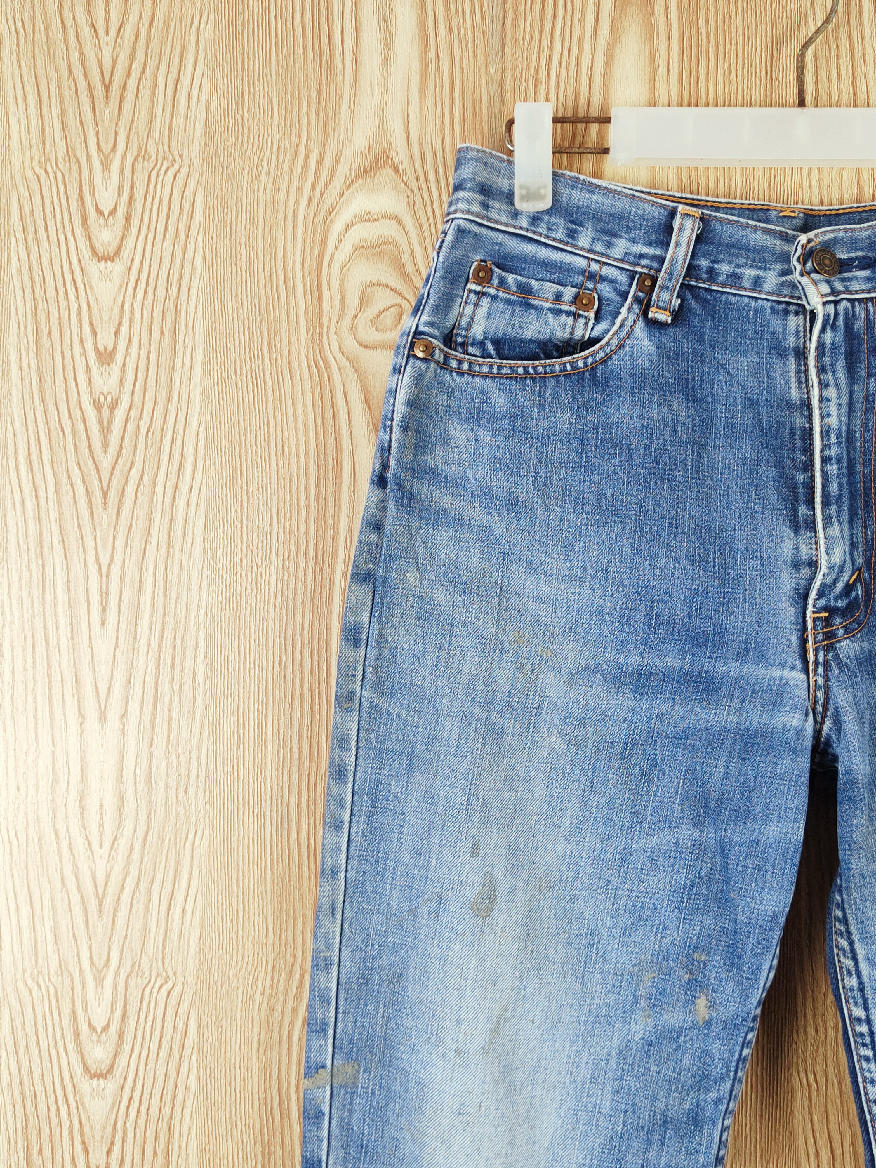 Levi's W508 Levi's Blue Distressed Ripped Jeans #W650 Size US 29 - 3 Thumbnail