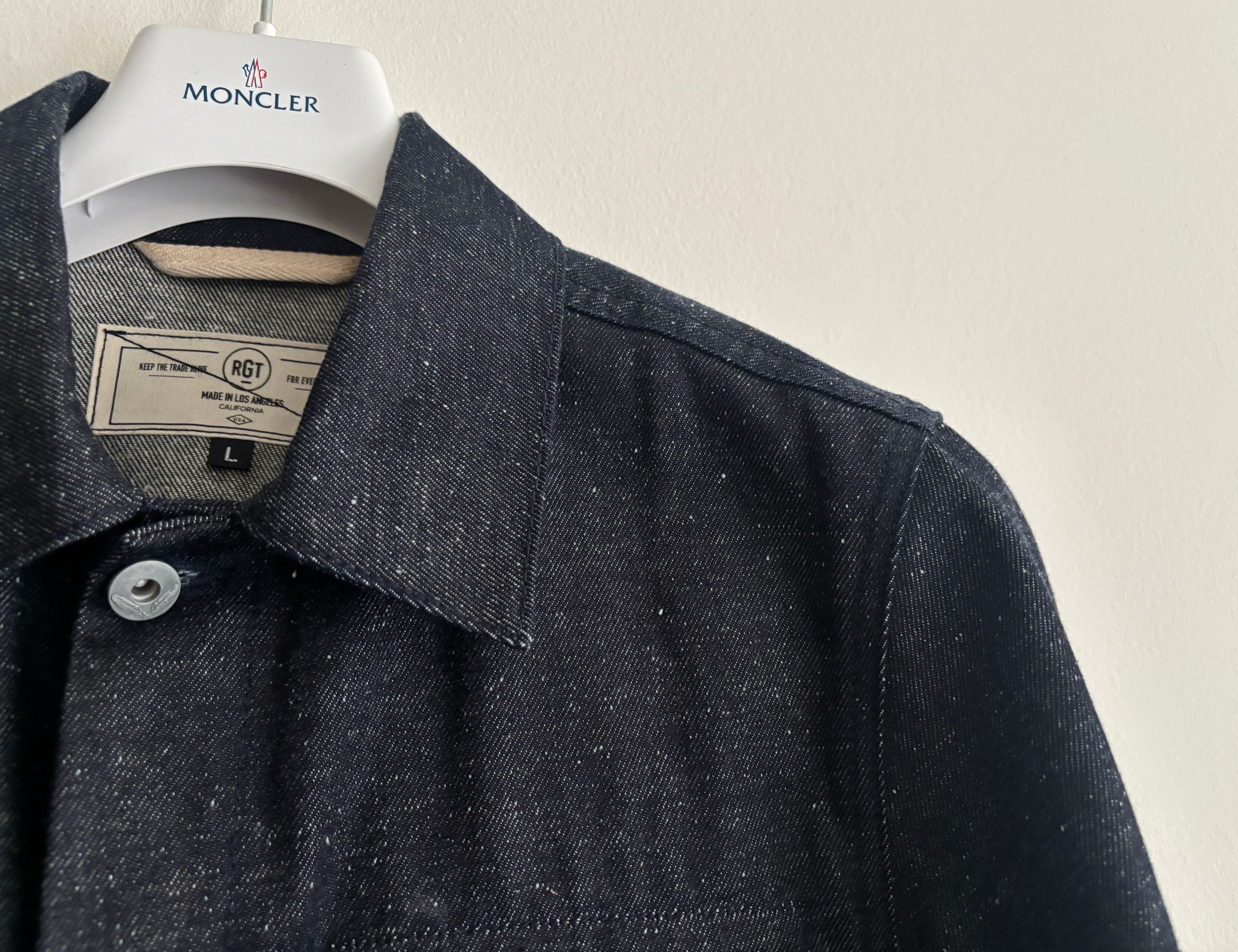 Rogue Territory $375 Neppy Indigo/ Navy Blue Supply Jacket - Medium-Large Size US M / EU 48-50 / 2 - 5 Thumbnail