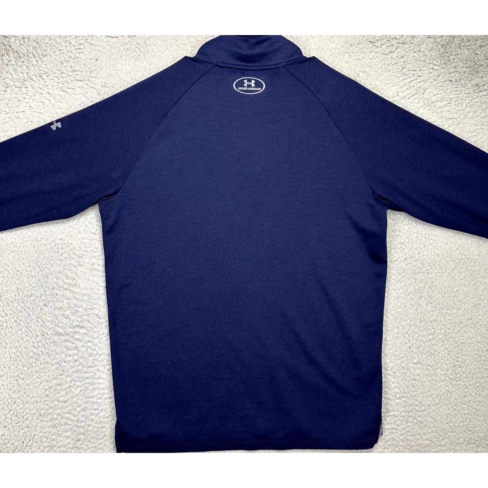 Under Armour Under Armour Shirt Adult Medium Blue Loose Snap Button Pullover Long Sleeve Mens Size US M / EU 48-50 / 2 - 3 Thumbnail