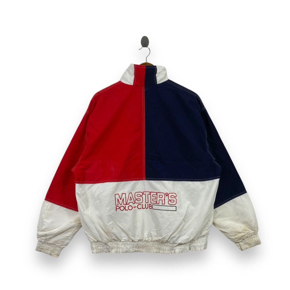 Vintage Vintage 90’ MASTER’S POLO CLUB Tennis Outdoor Windbreaker Size US XXL / EU 58 / 5 - 4 Thumbnail