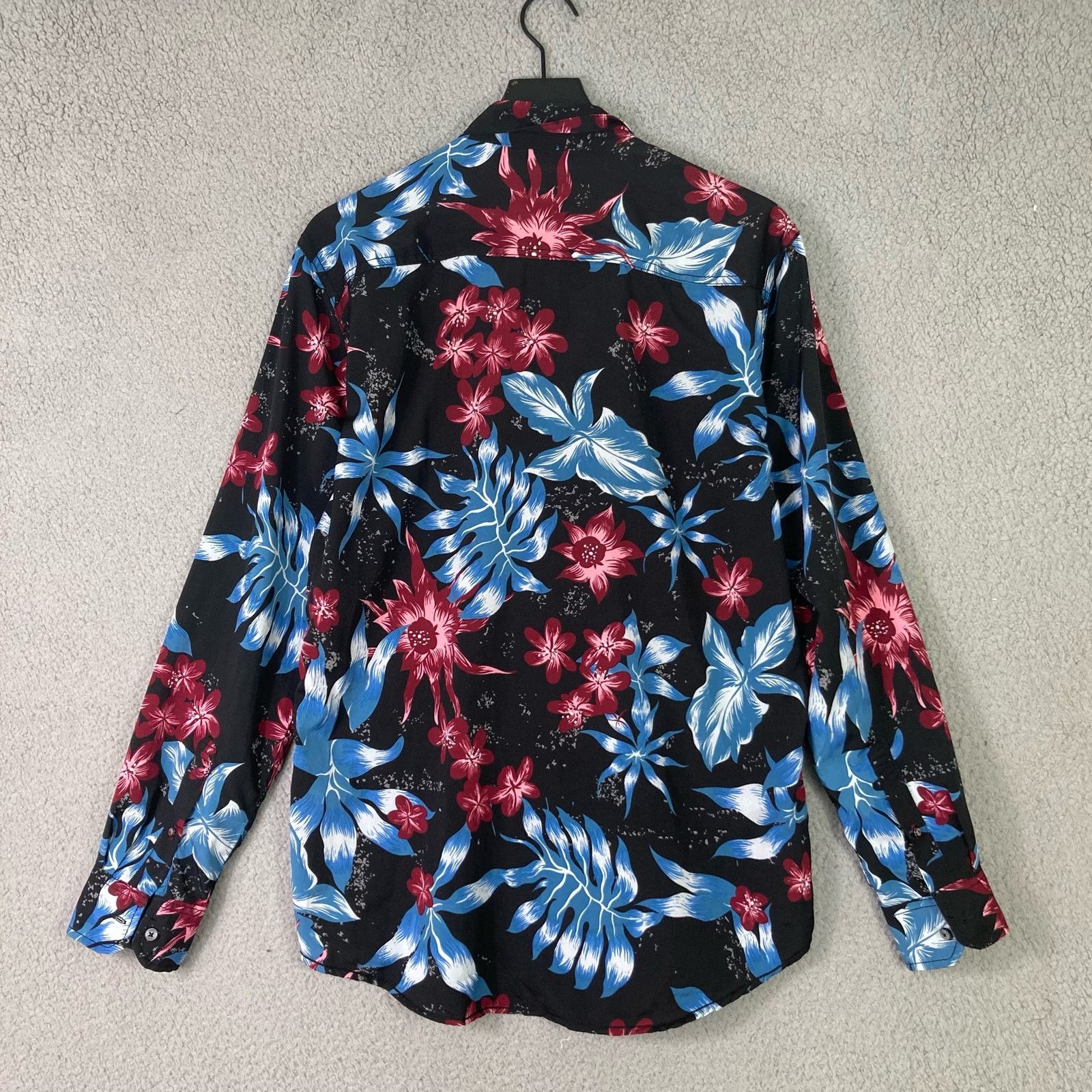 Other Geometrix NYC Floral Print Blouse M Women's Slim Fit Chic Size M / US 6-8 / IT 42-44 - 4 Thumbnail
