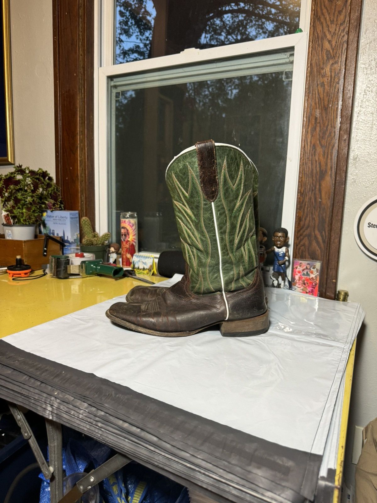 Cody James Cody James Green Cowboy Boots Sz 10.5 Size US 10.5 / EU 43-44 - 2 Thumbnail