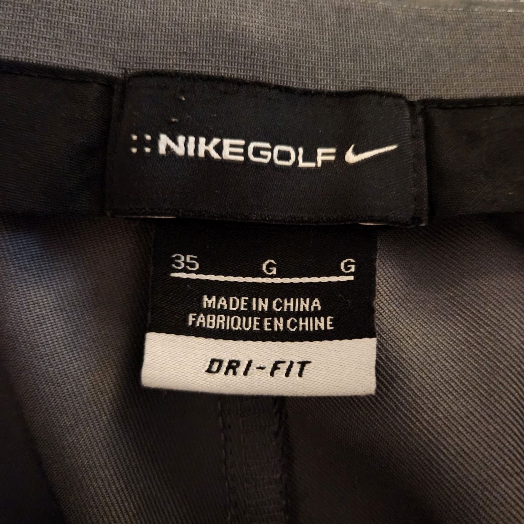Nike Nike Golf Shorts Mens 35 Pleated Gray 9" Inseam Dri-Fit Performance Size US 35 - 7 Thumbnail
