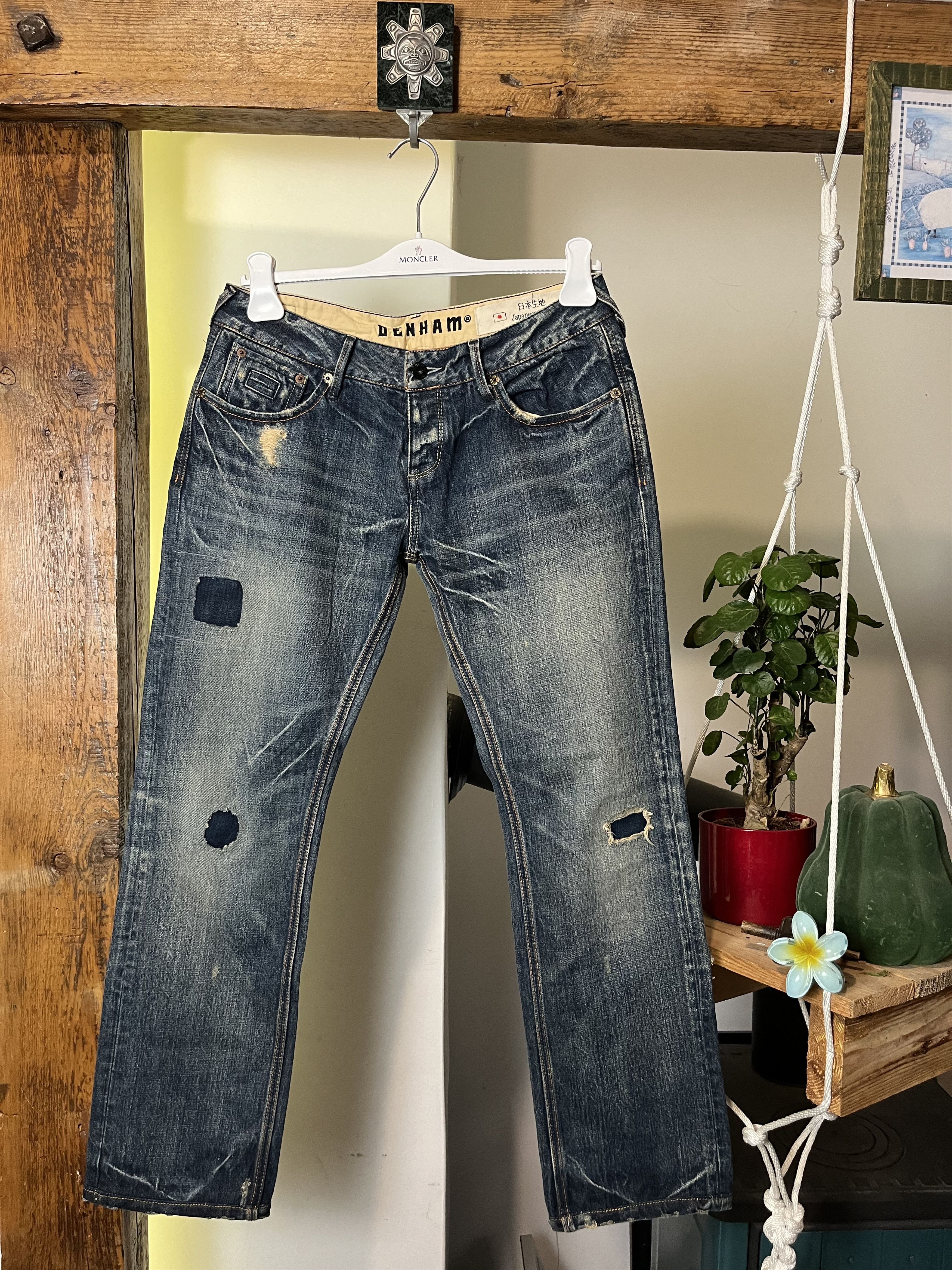 DENHAM × Japanese Brand Denham Distressed Tokyo Japanese Denim Size US 30 / EU 46 - 1 Thumbnail