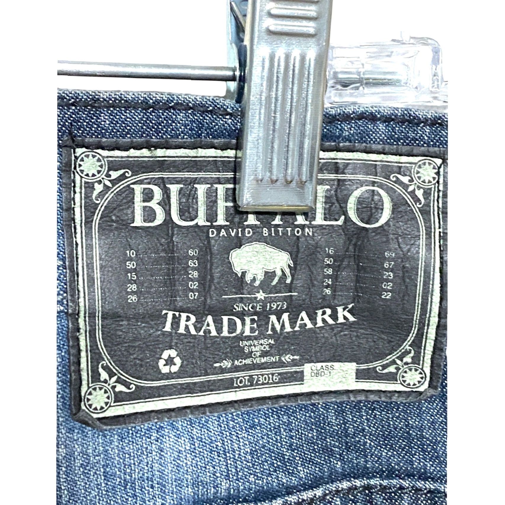 Buffalo David Bitton Buffalo David Bitton Jeans Evan-X Slim Stretch Mens 34x32 Whiskered Grunge Y2K Size US 34 / EU 50 - 7 Thumbnail