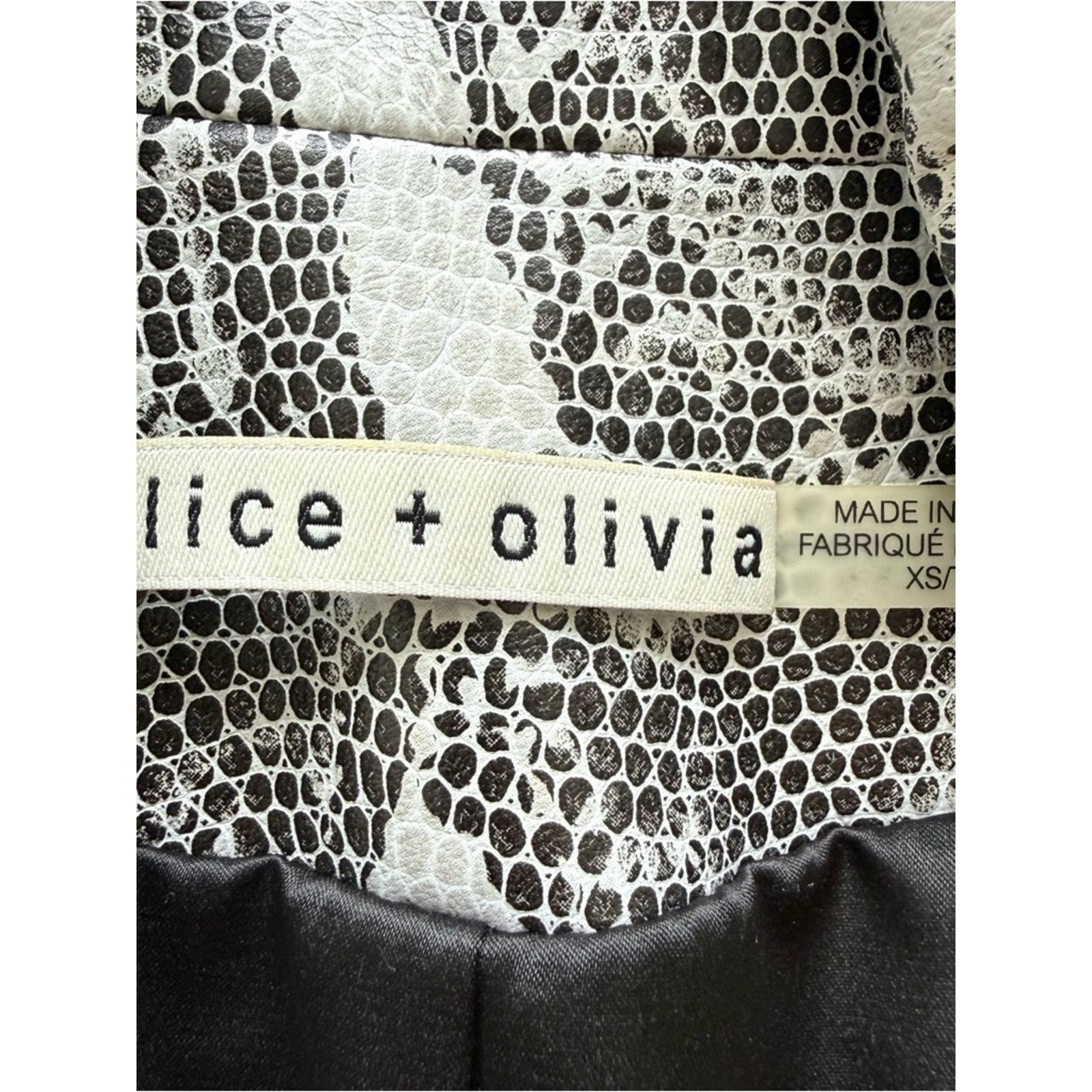 Alice + Olivia Alice+Olivia women biker leather jacket XS Size XS / US 0-2 / IT 36-38 - 5 Thumbnail