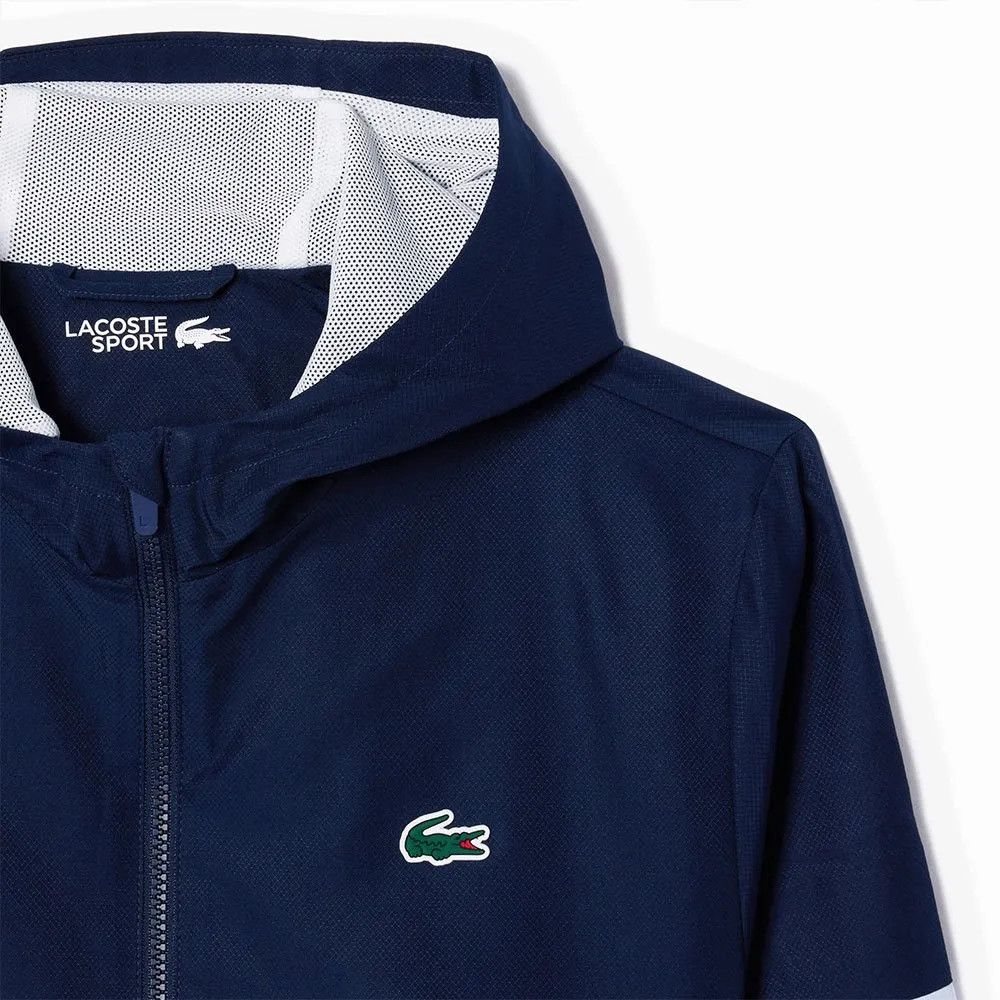 Lacoste o1s22i1n1124 Contrasting Sleeves Sporty Jacket Size US XXL / EU 58 / 5 - 5 Thumbnail