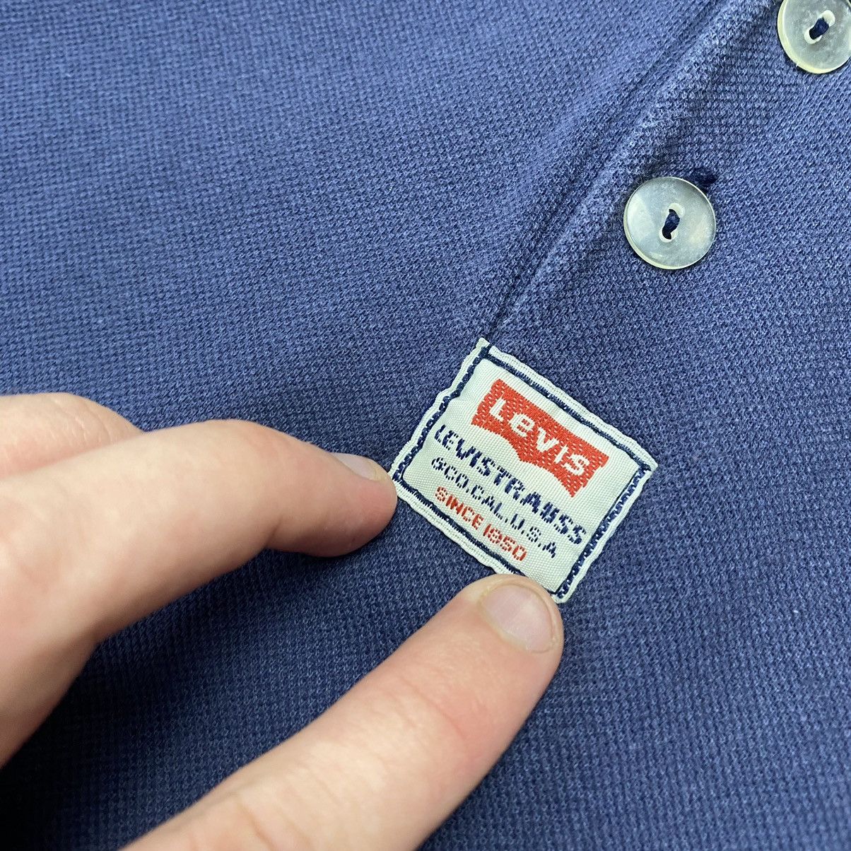 Levi's × Vintage Vintage Levi’s 501 Rare Made In USA 90’s polo Size US XXL / EU 58 / 5 - 4 Thumbnail