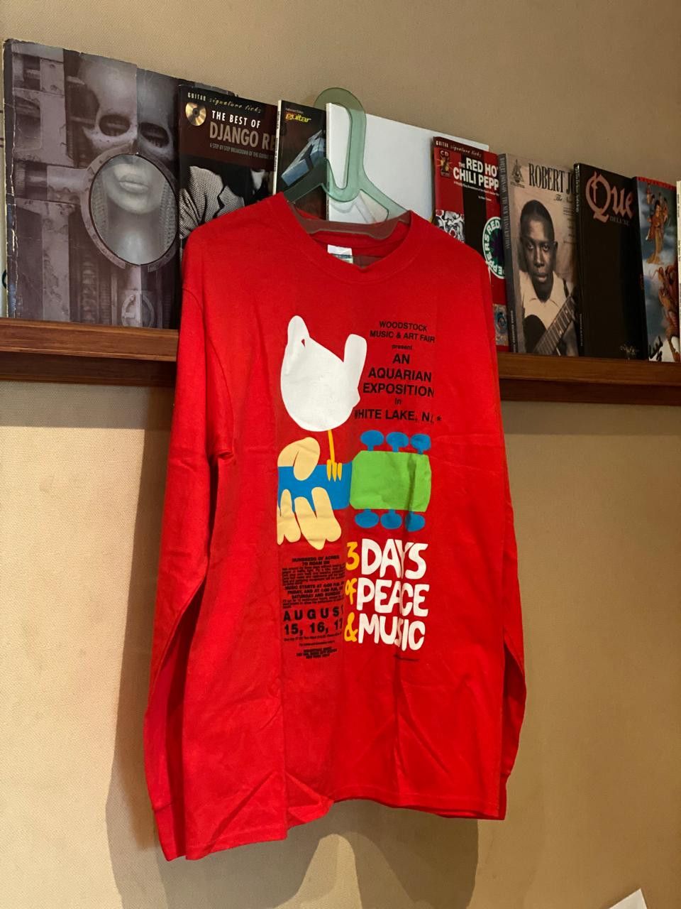 Other Woodstock Red Poster Long Sleeve Tshirt Size US L / EU 52-54 / 3 - 1 Thumbnail
