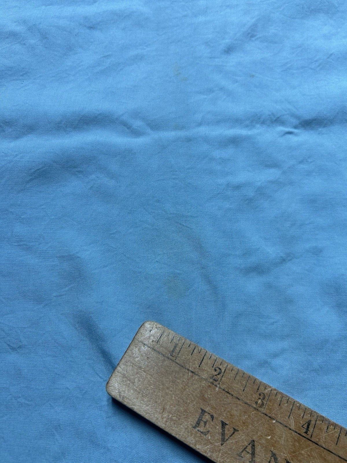 Vintage Vtg 1950s button shirt loop collar rayon light blue large Size US L / EU 52-54 / 3 - 12 Thumbnail