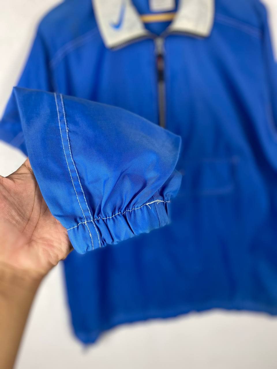 Nike vintage 90s nike anorak half zipper jacket nice design Size US M / EU 48-50 / 2 - 8 Thumbnail