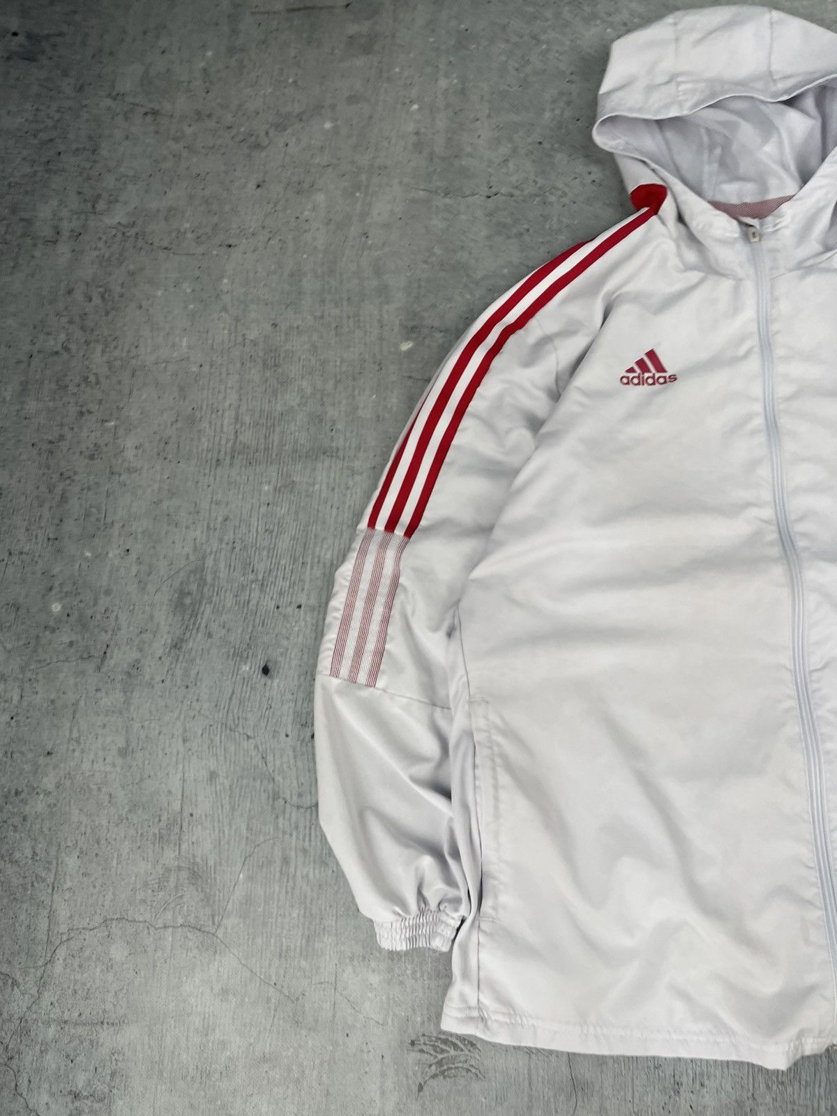 Adidas Vintage Manchester United Adidas Track Jacket Size US XL / EU 56 / 4 - 3 Thumbnail