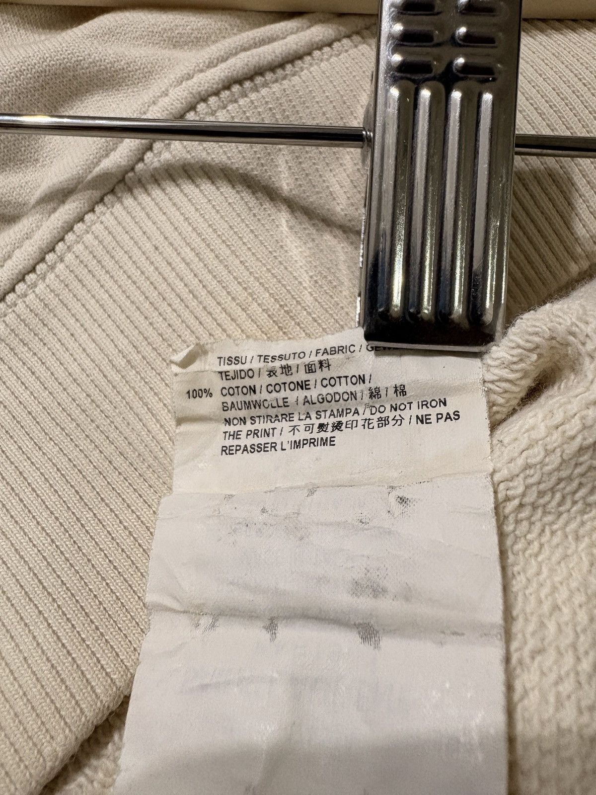 Saint Laurent Paris Saint Laurent Robot Destroyed Sweatshirt Size US M / EU 48-50 / 2 - 12 Thumbnail