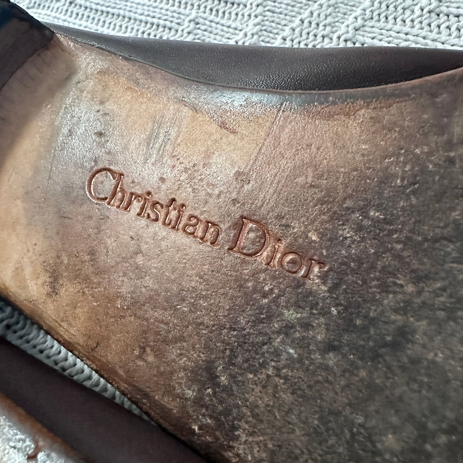 Christian Dior Monsieur Vintage Christian Dior brown leather loafers size 10.5 Size US 10.5 / EU 43-44 - 8 Thumbnail
